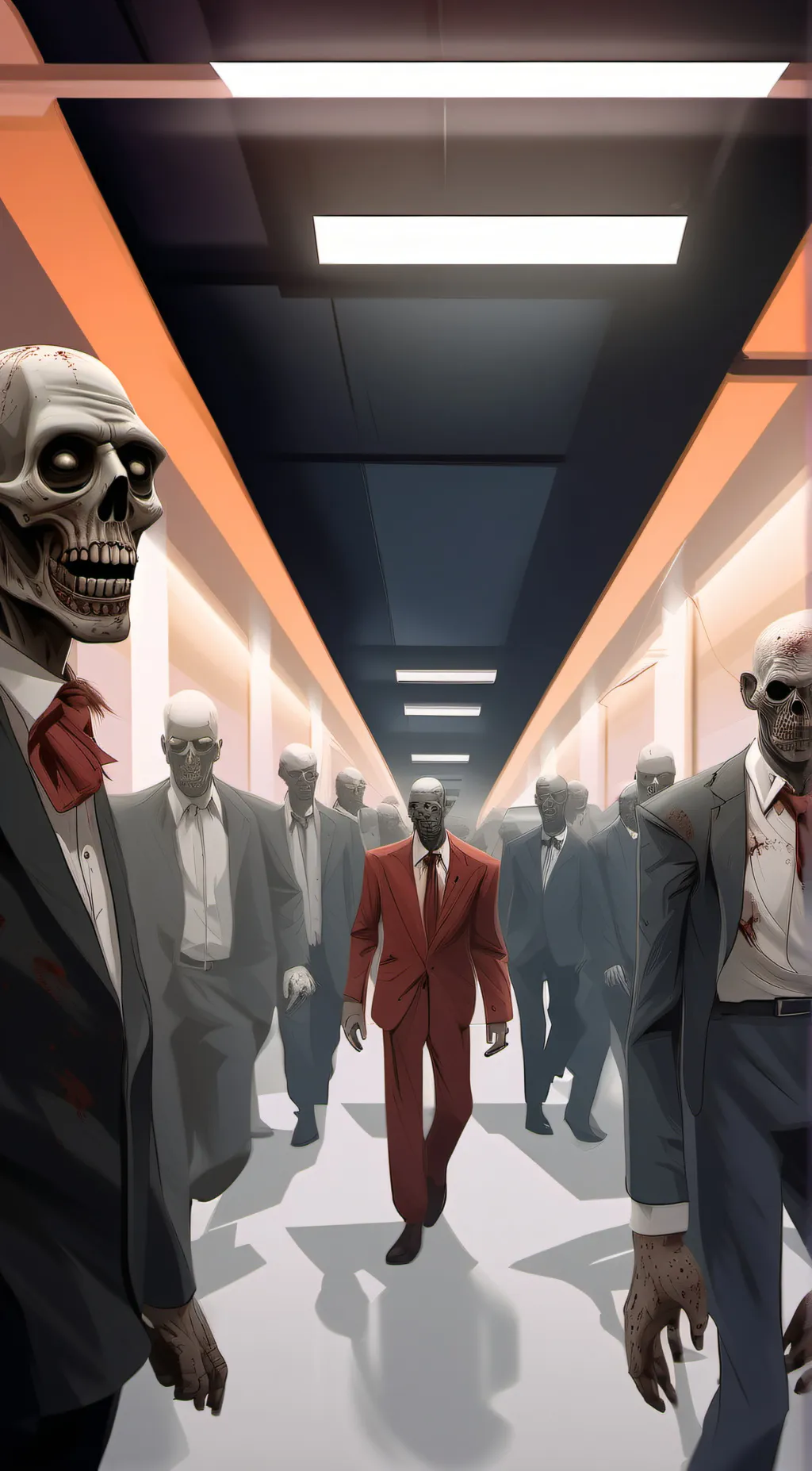 ai character: Zombie apocalypse background