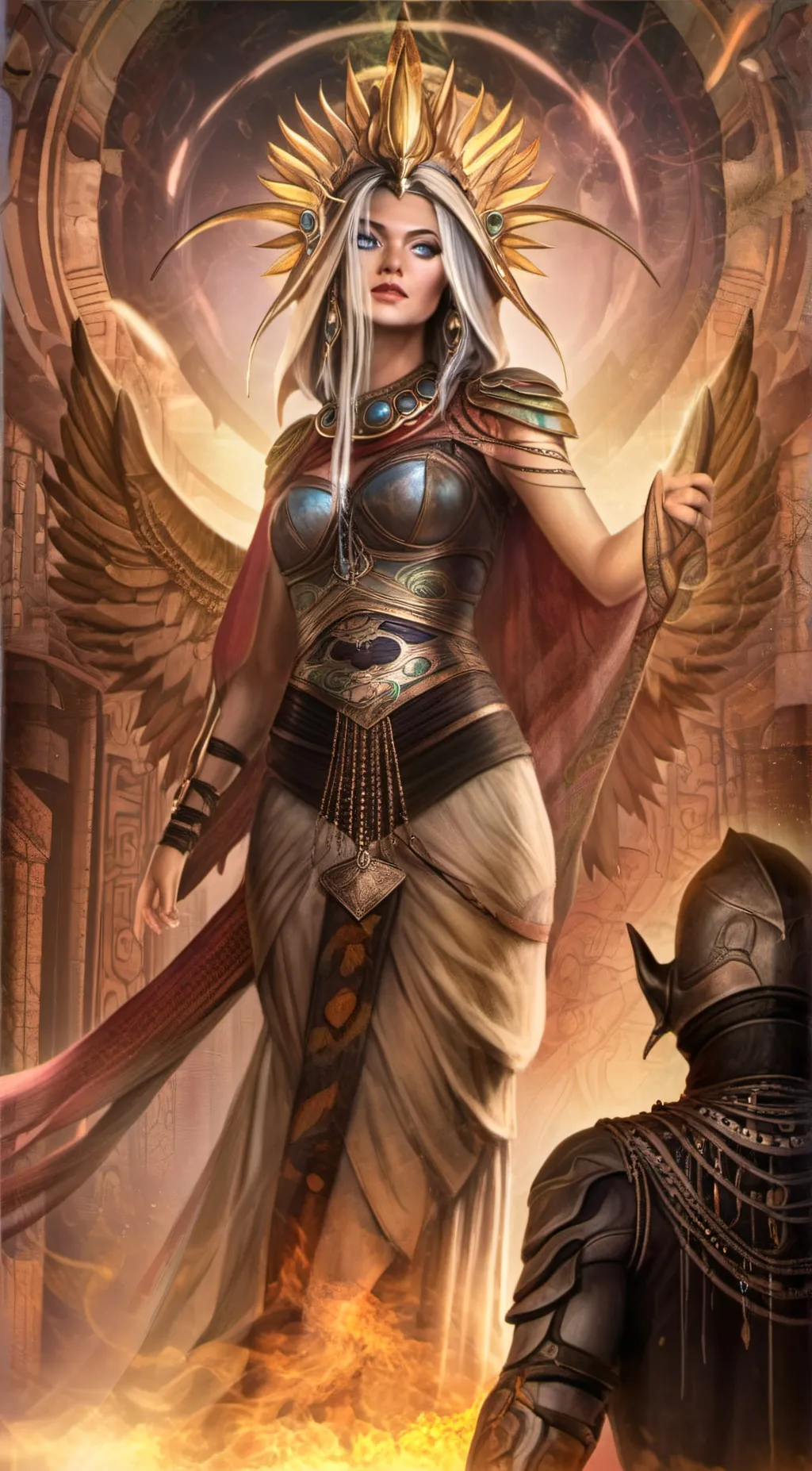 ai character: Isys  background