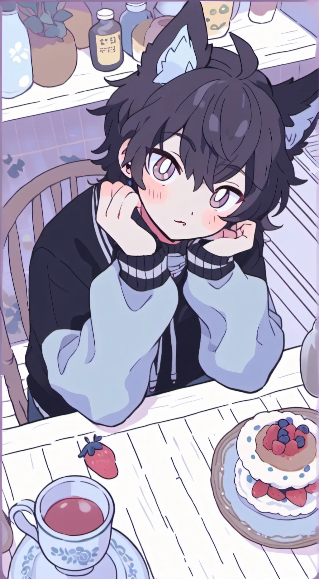 ai character: Liam background