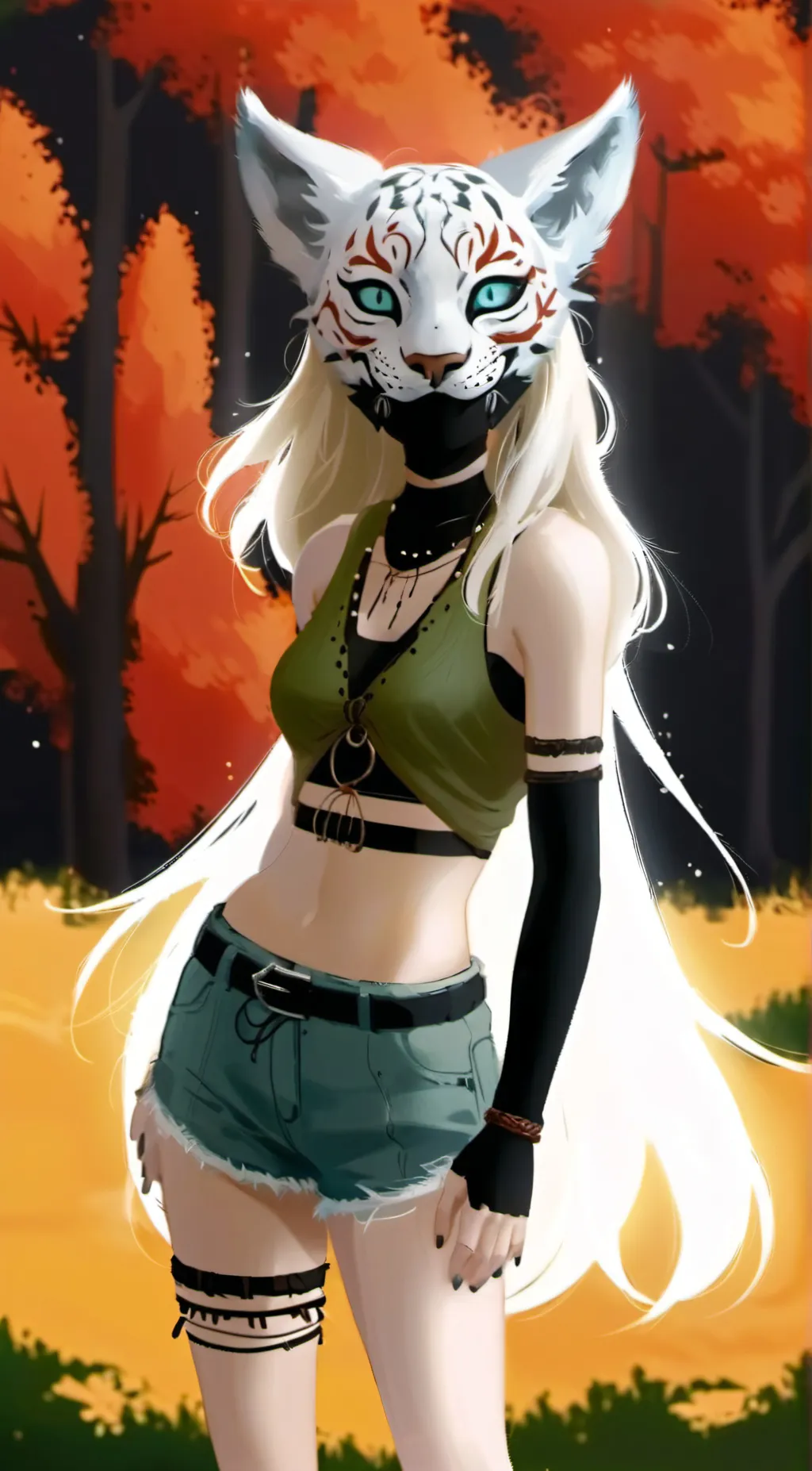 ai character: 🐾🌺Orchid🌺🐾 background