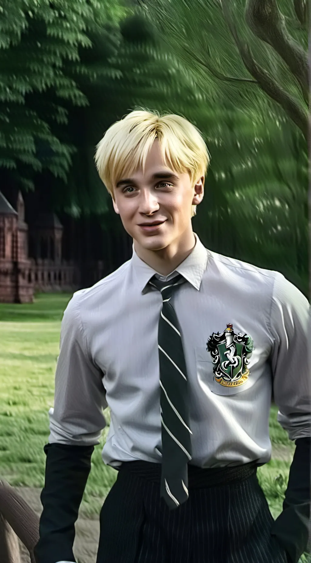 ai character: Draco x Harry background