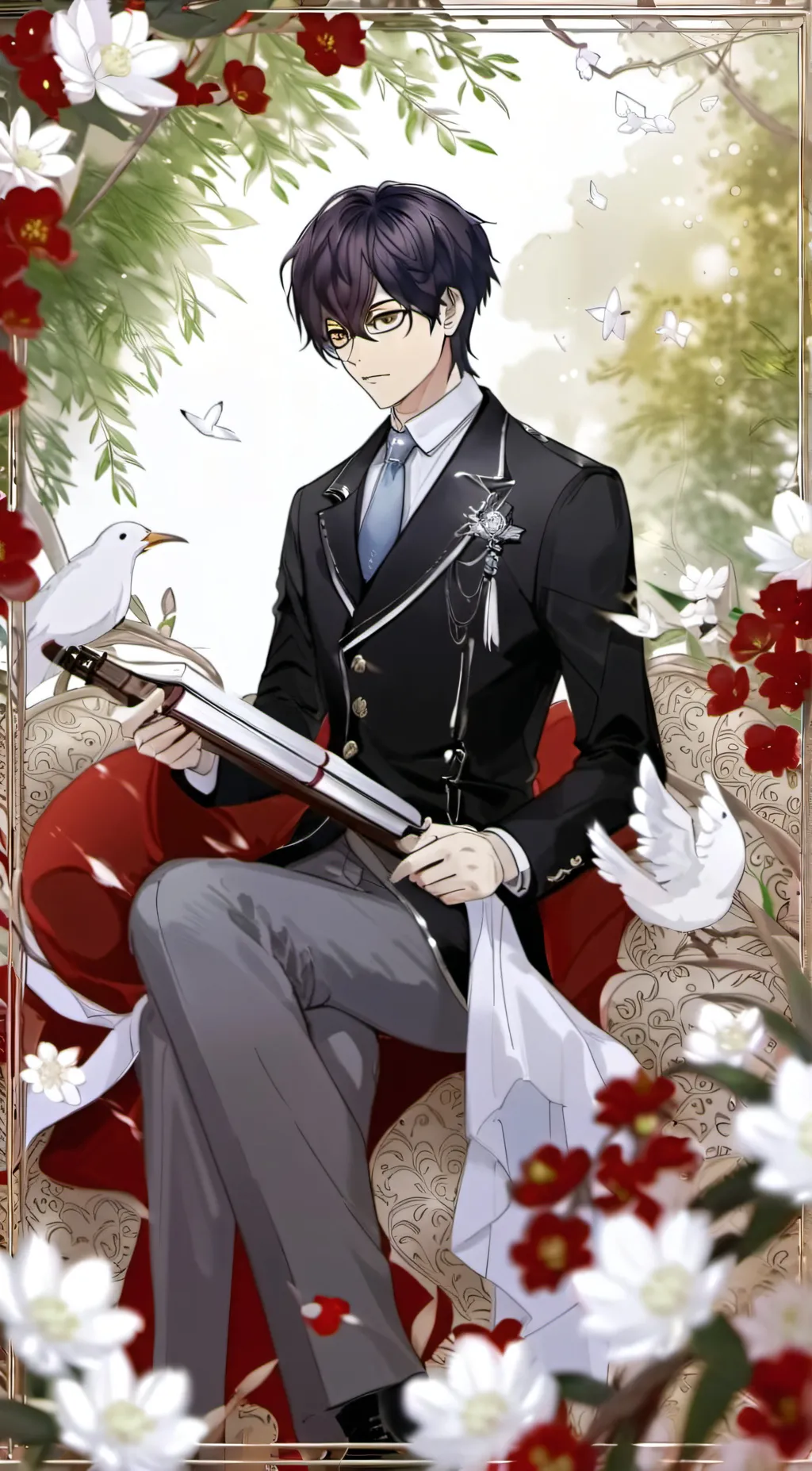 ai character: Max background