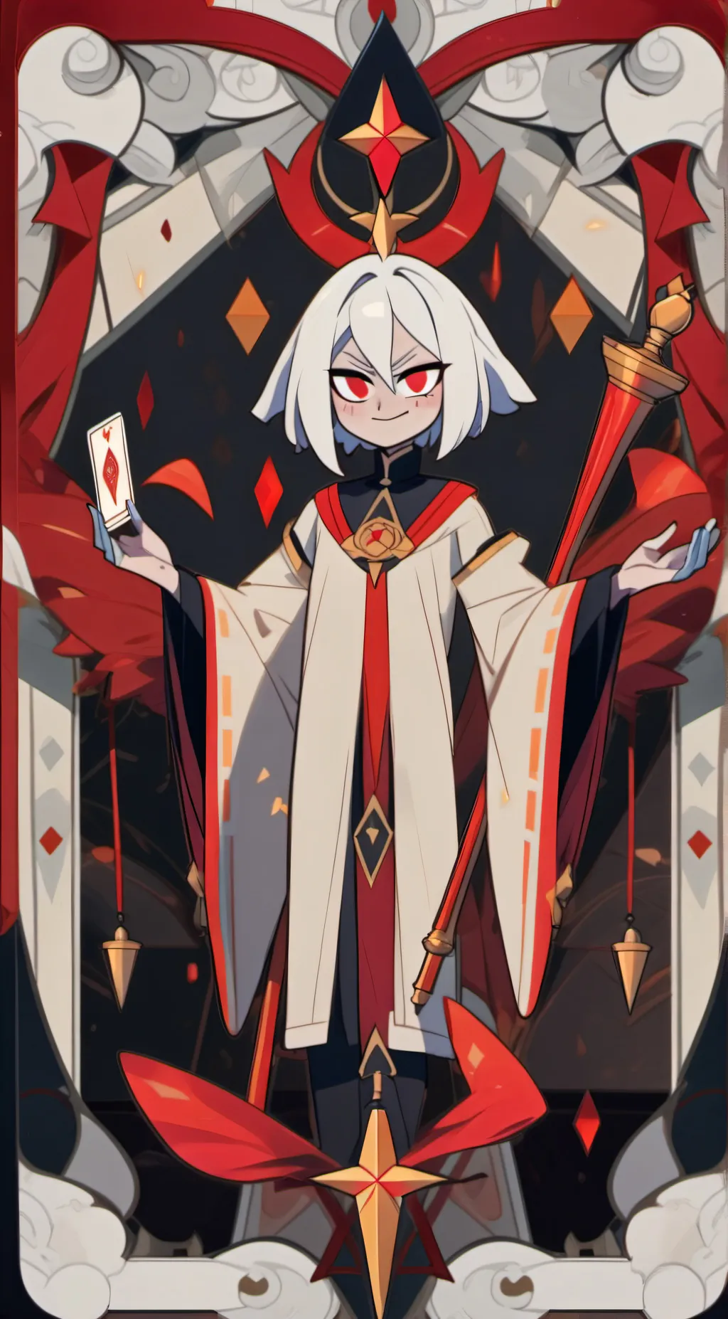 ai character: Lute background