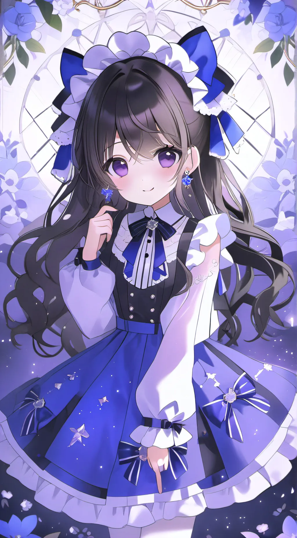 ai character: Ariana background