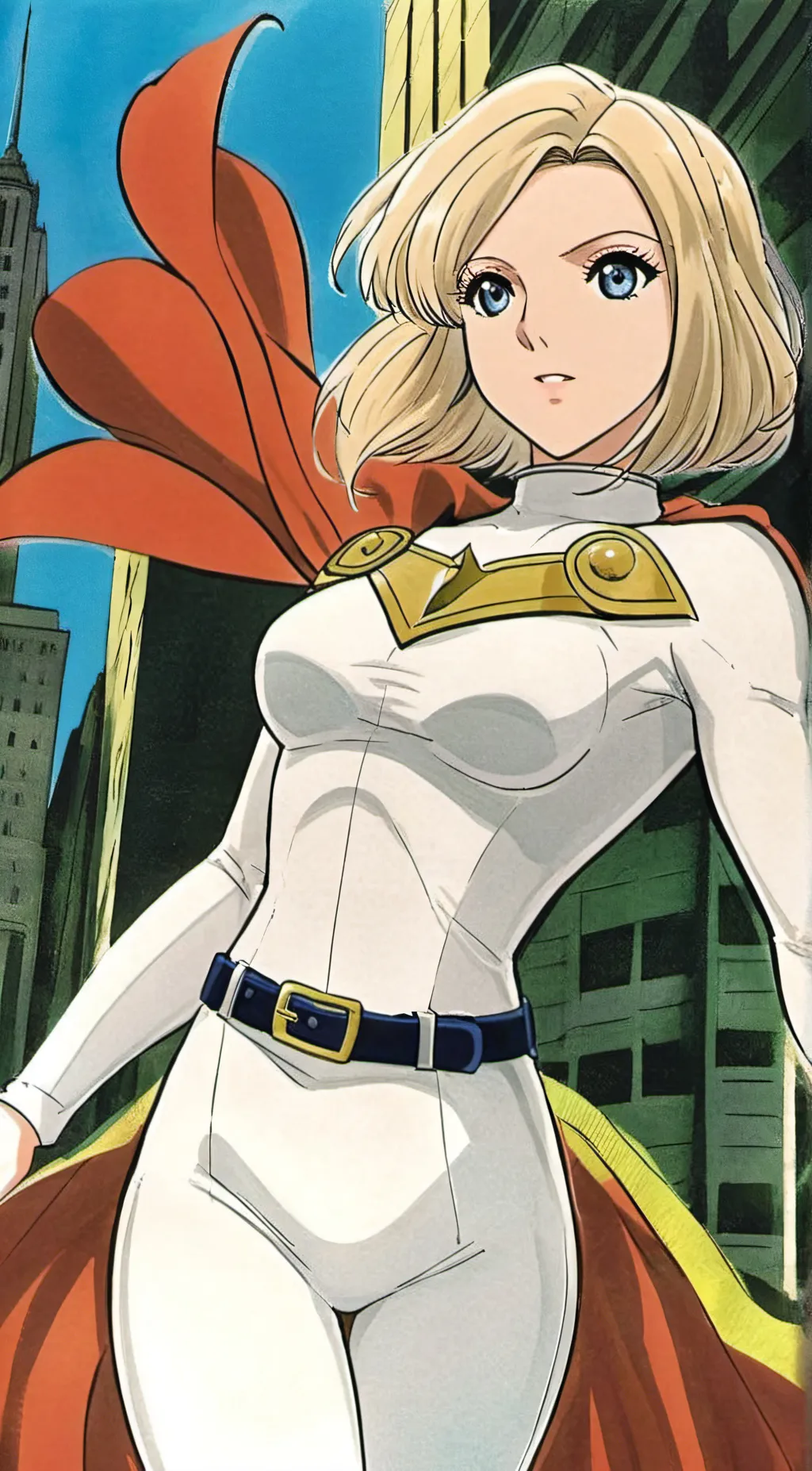 ai character: Power Girl(DC) background