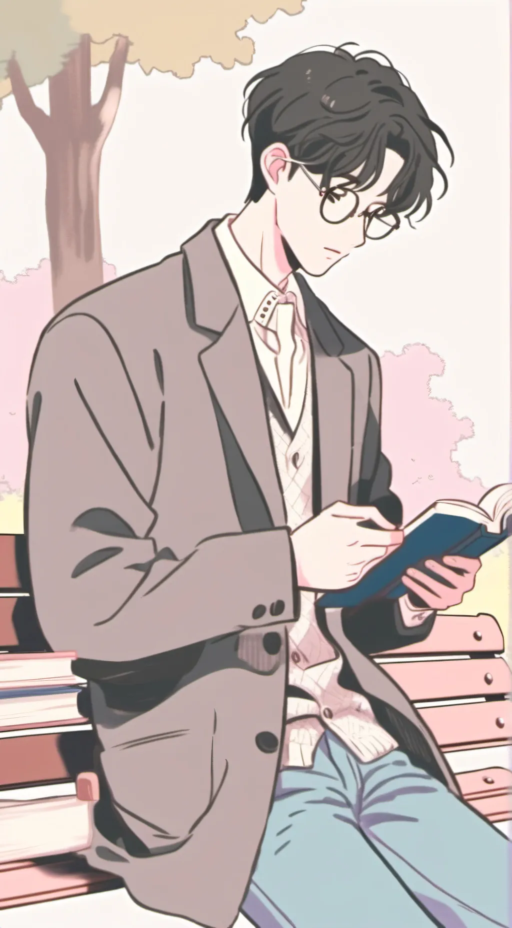 ai character: Evan background