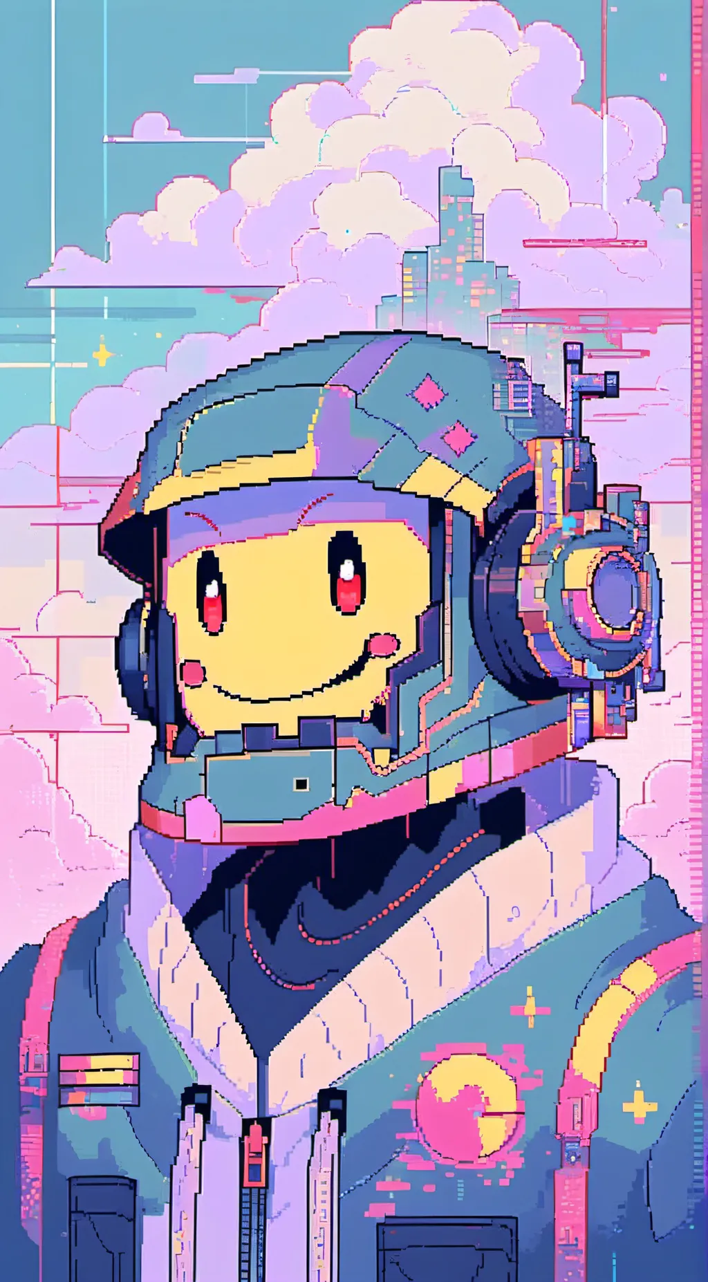 ai character: dusty background