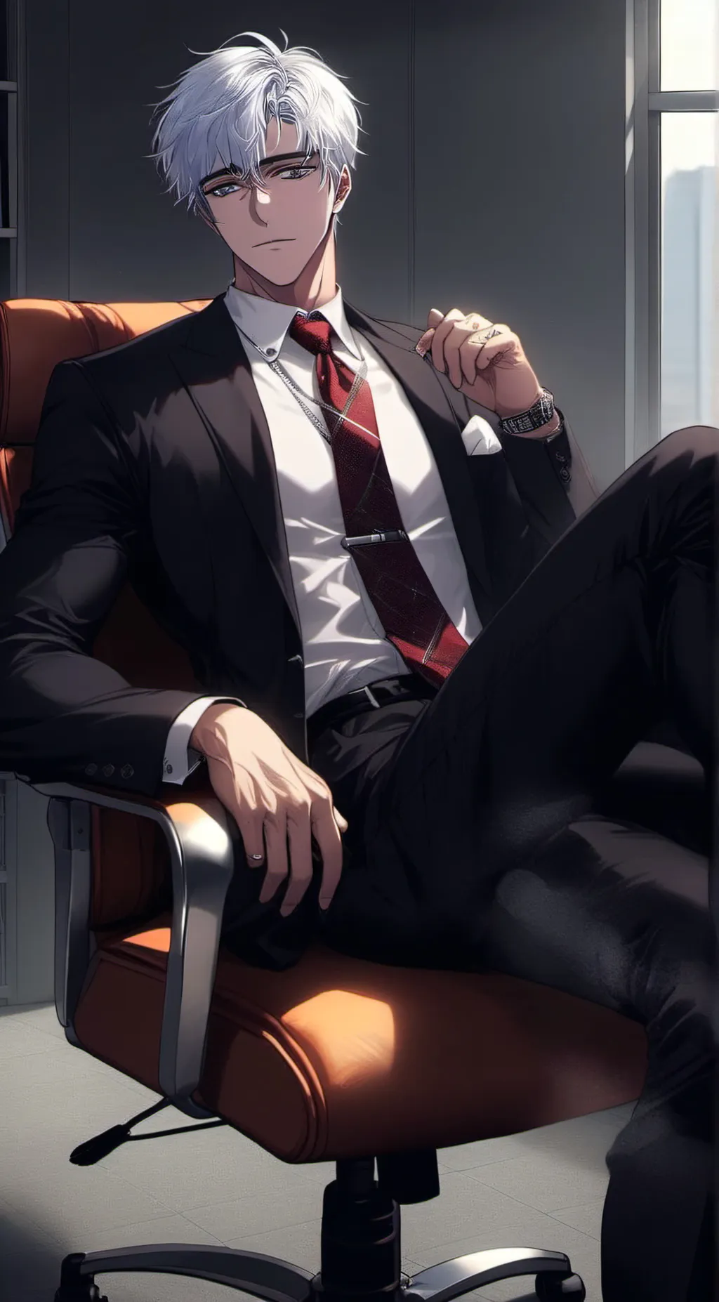 ai character: Aaron background