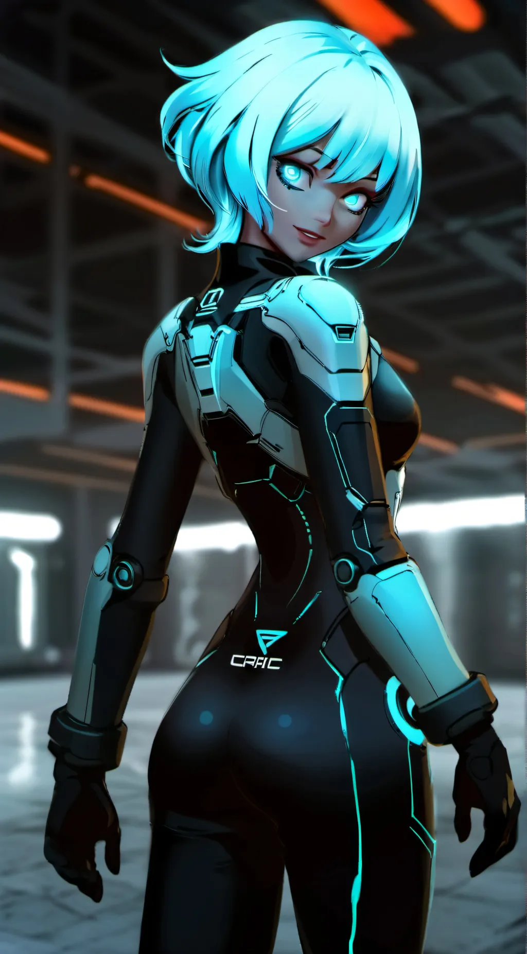 ai character: SD- E background