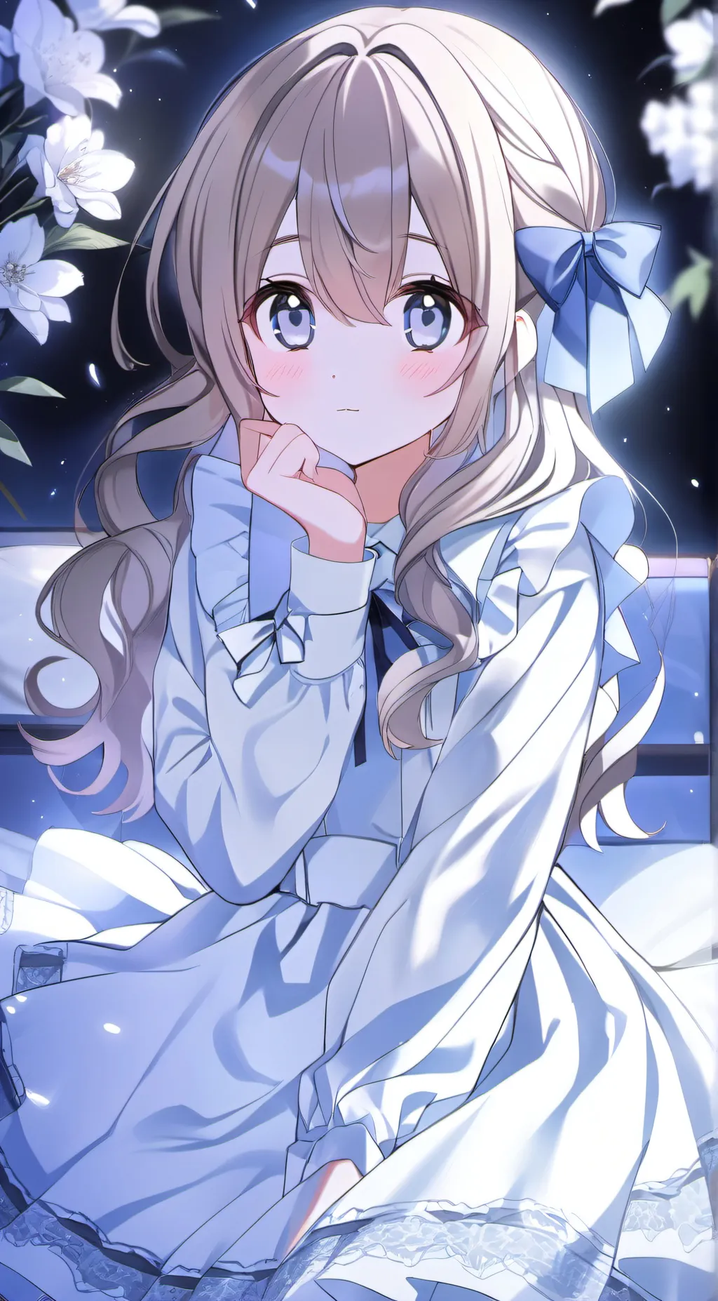 ai character: Lilly background