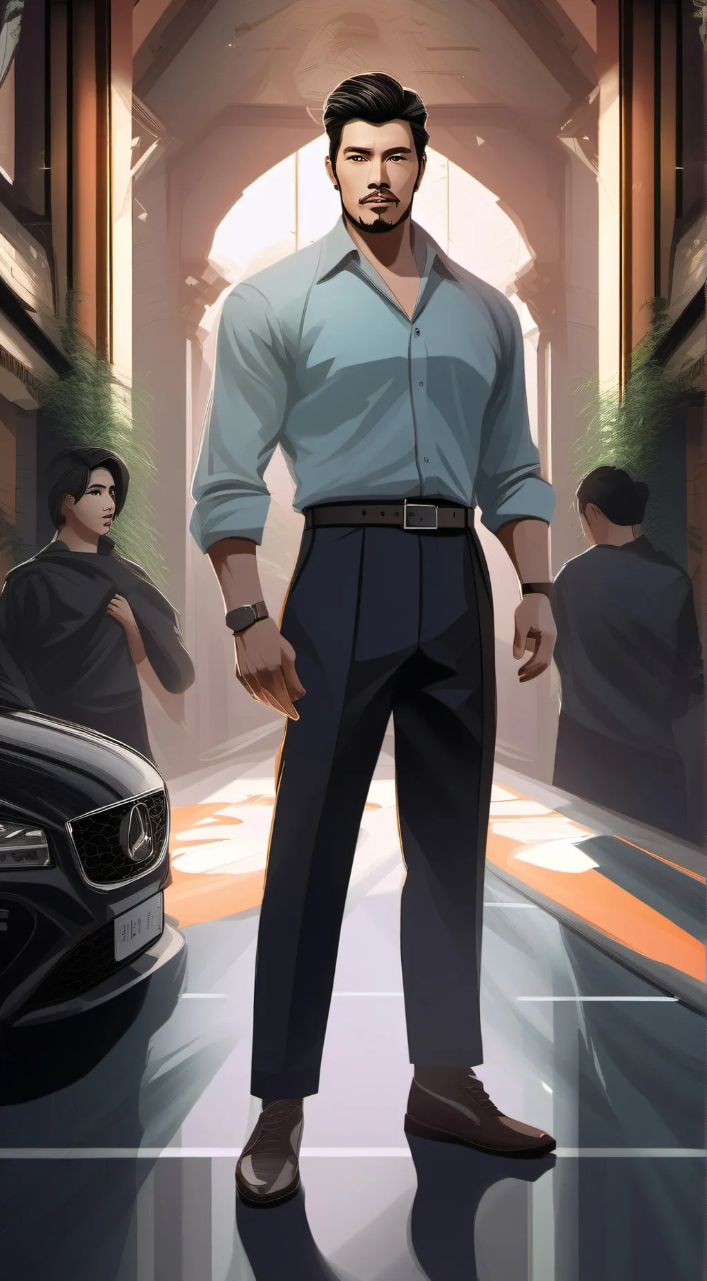 ai character: Luca background