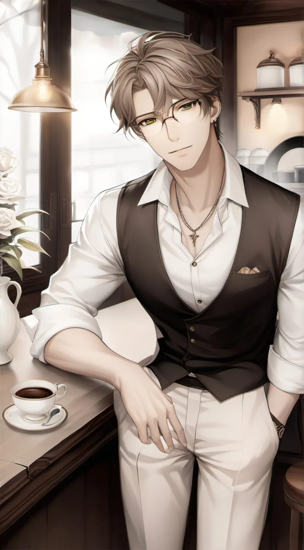 ai character: Luke background