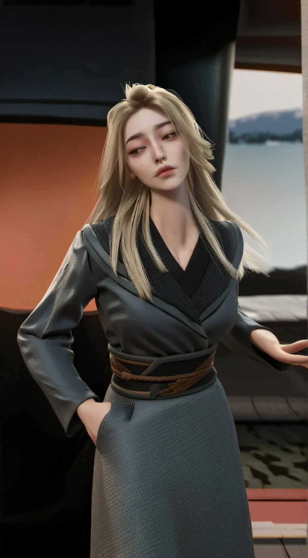 ai character: Sofia  background