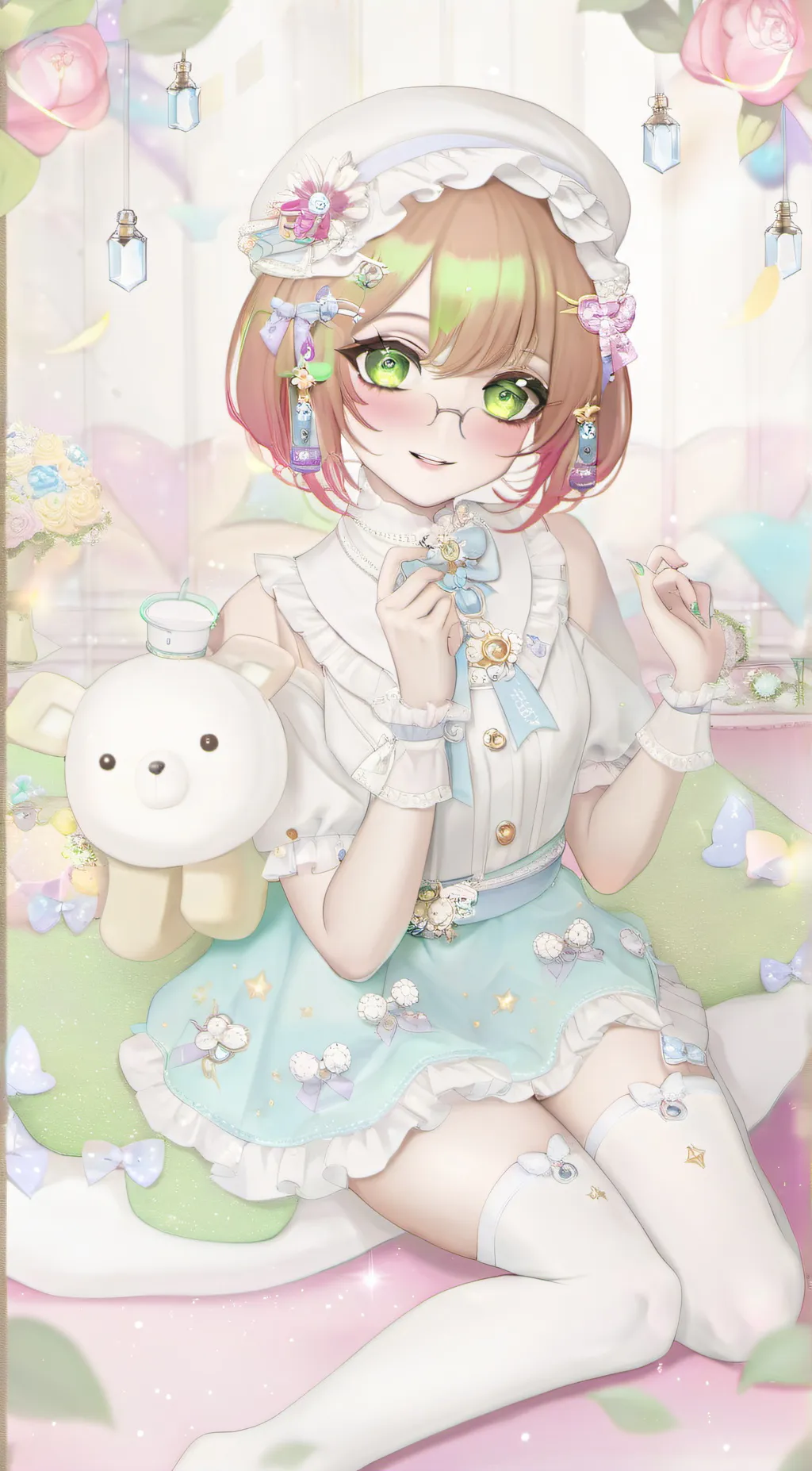 ai character: Hope Watson  background