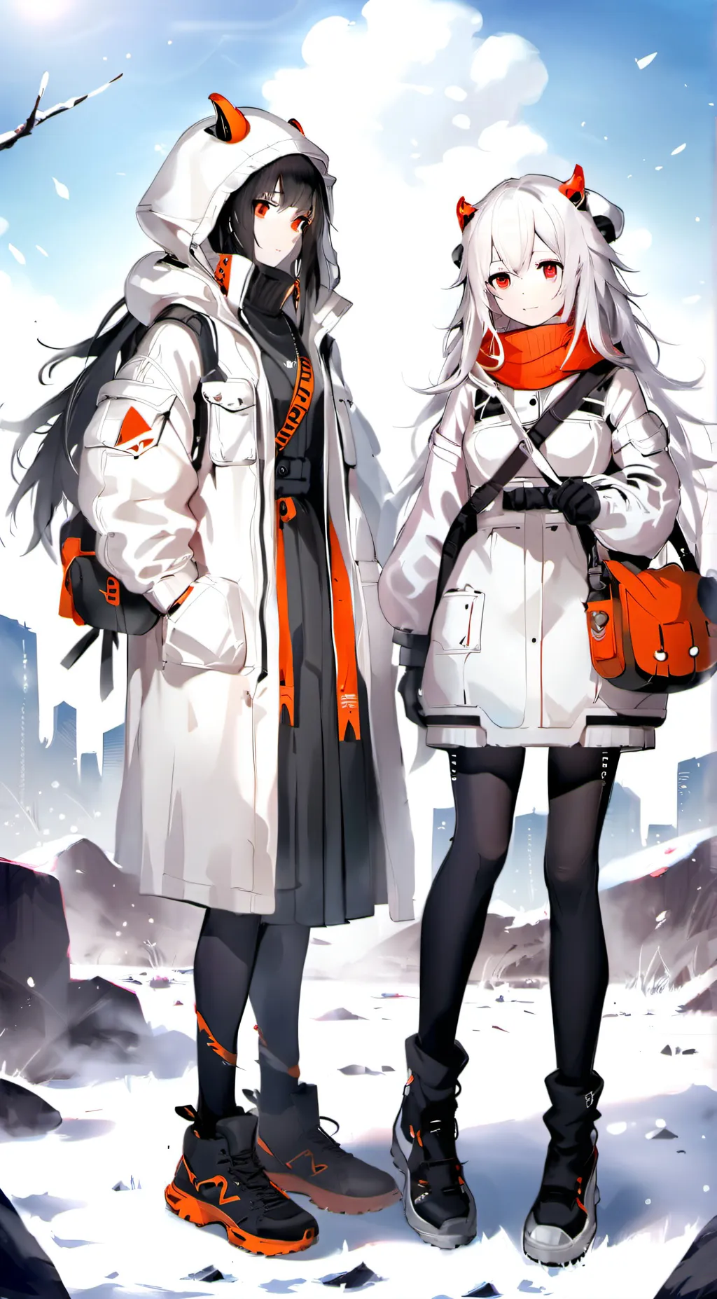 ai character: Last day on earth background