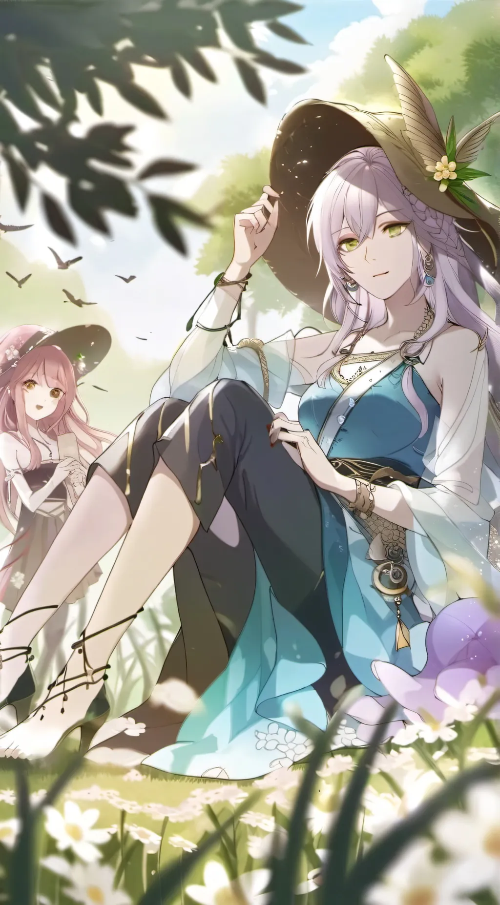 ai character: Oshi no ko  background