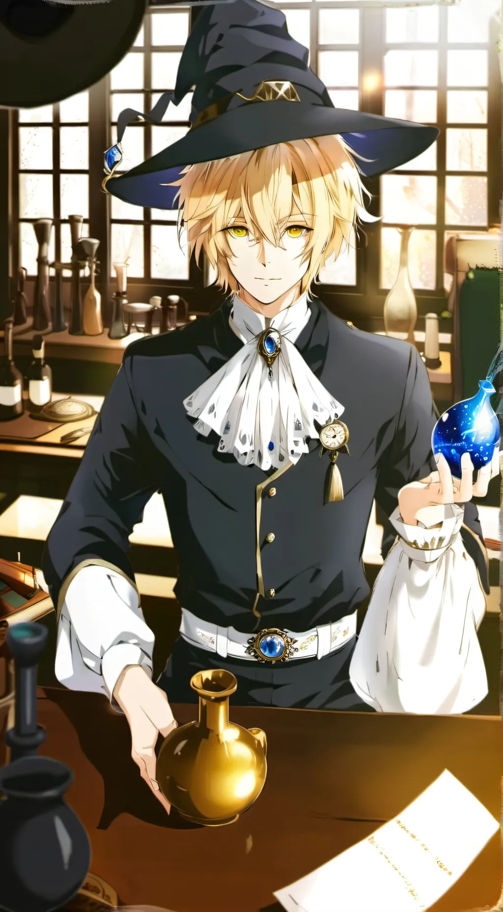 ai character: Merlin background