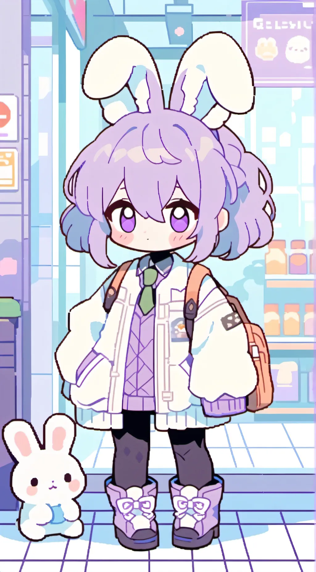 ai character: Poppy background