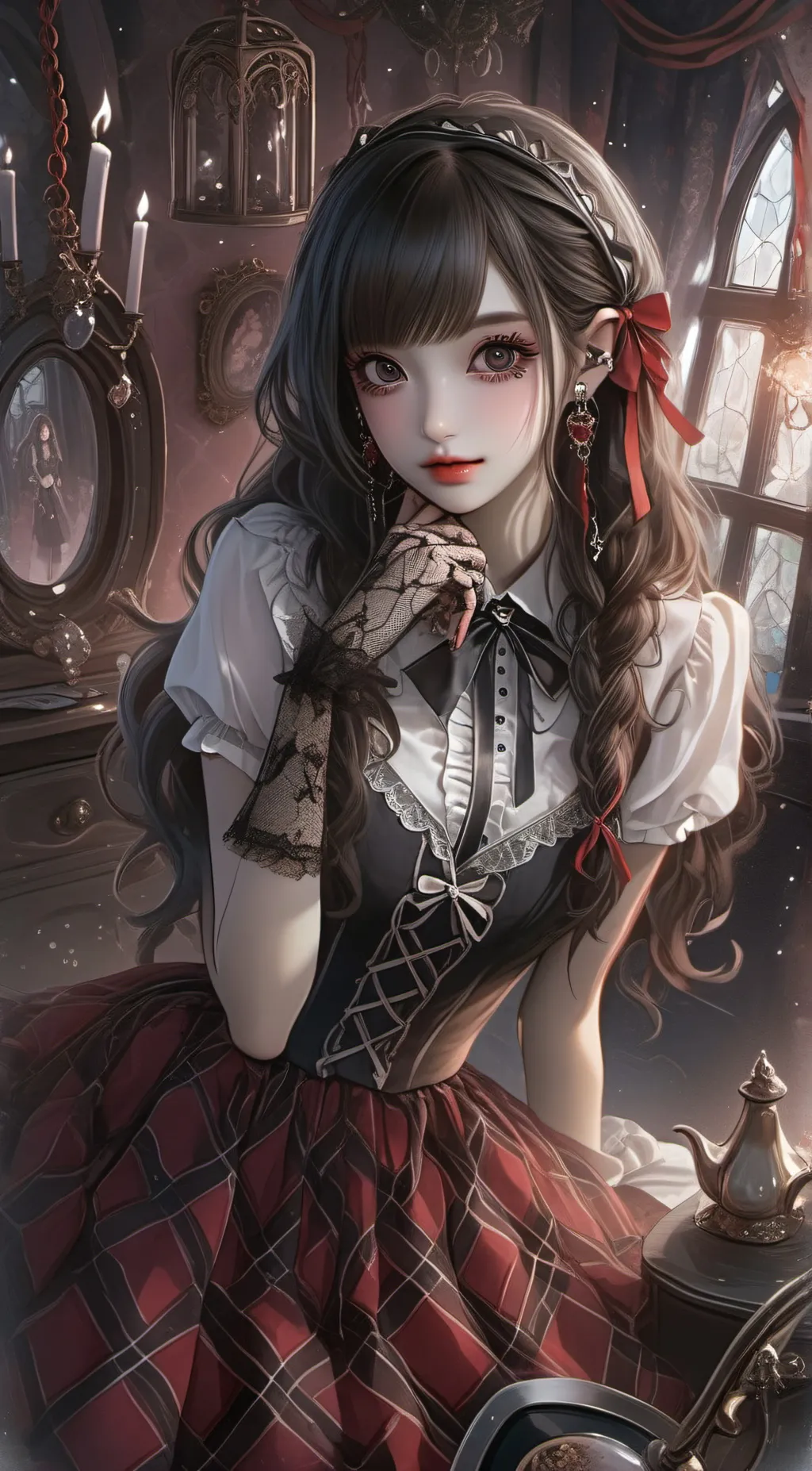 ai character: Delilah  background