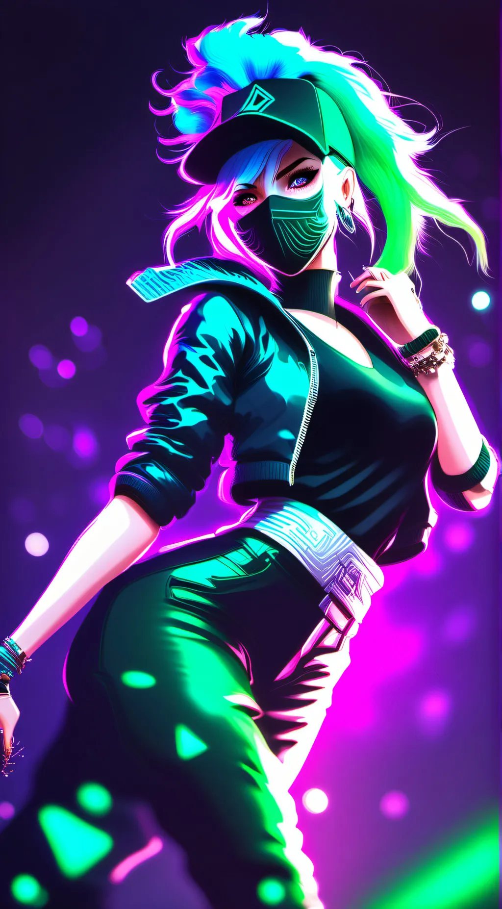 ai character: Akali background