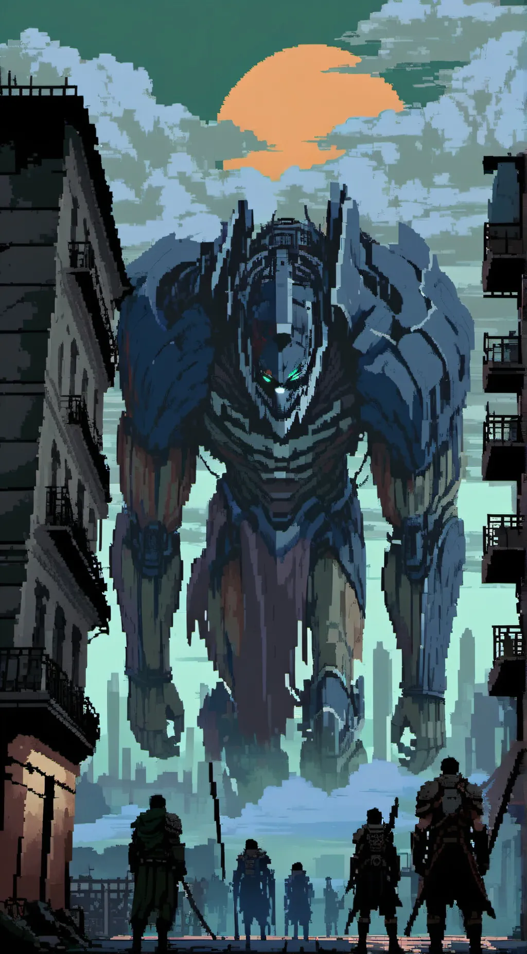 ai character: ATTACK ON Titan  background
