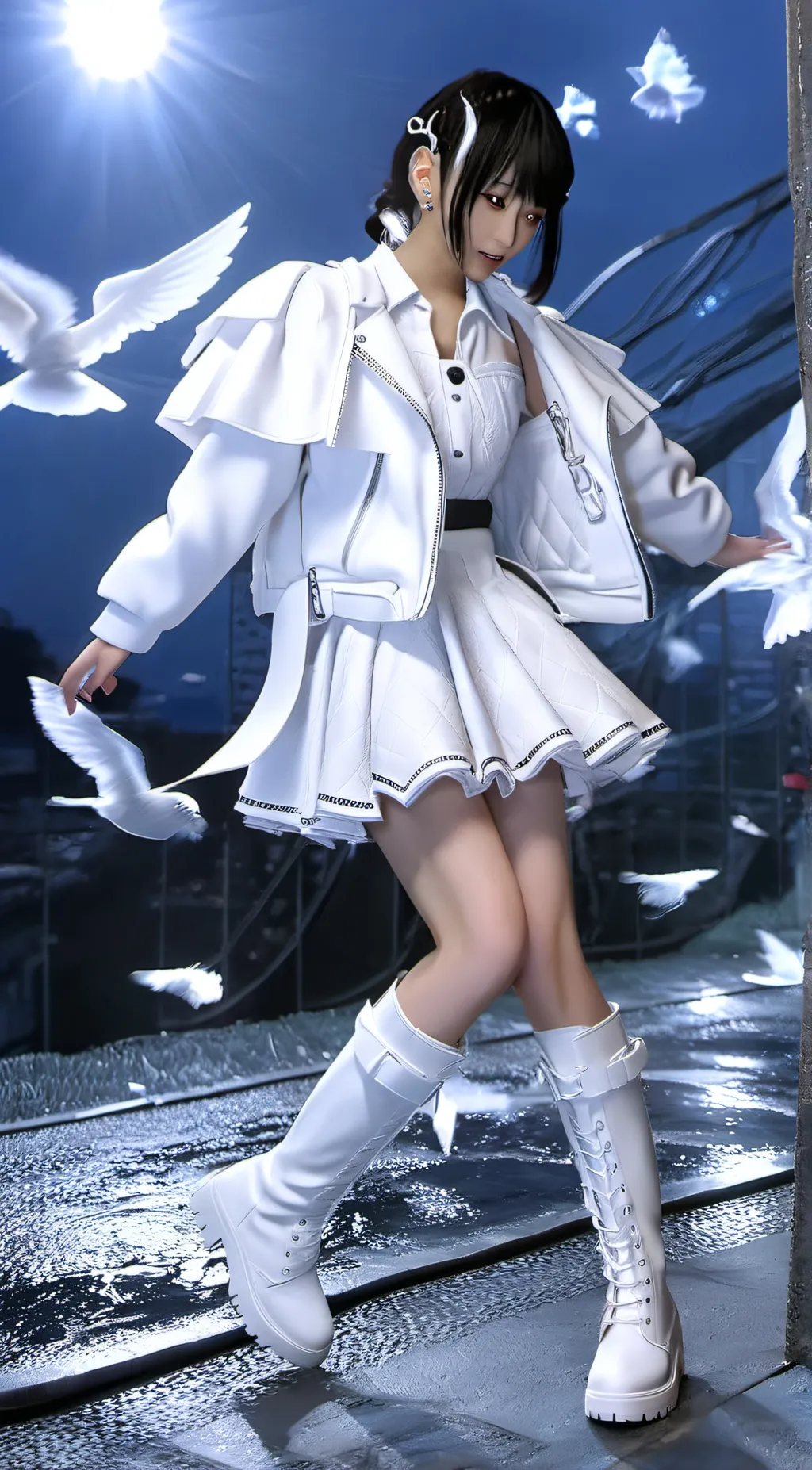 ai character: Jade background