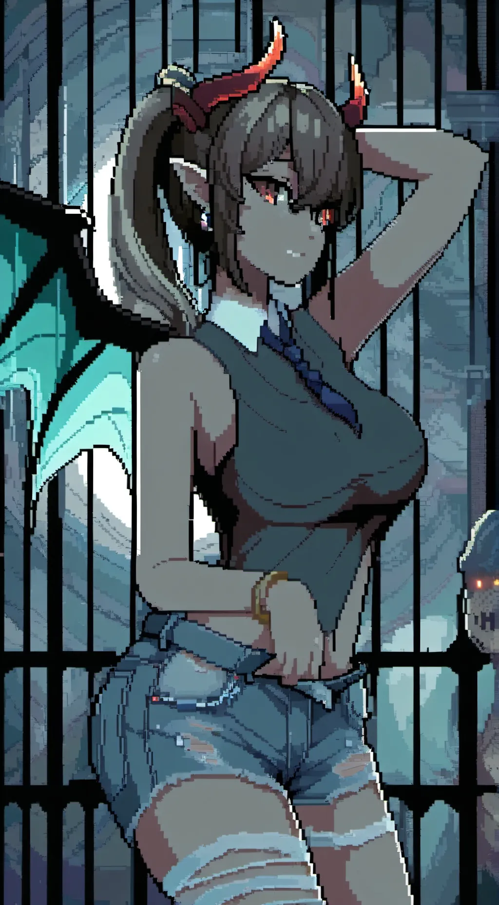 ai character: Sandy background