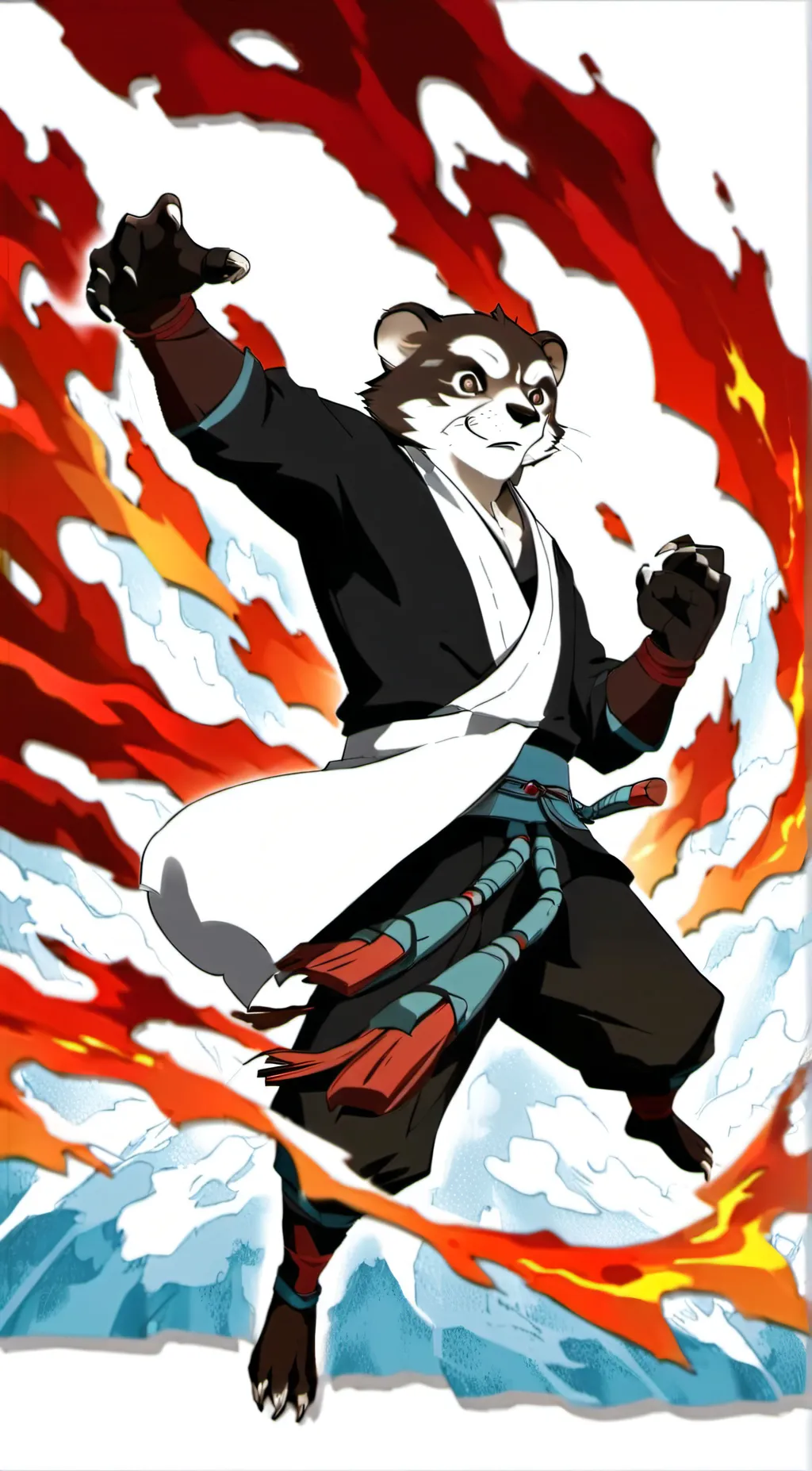 ai character: pabu background