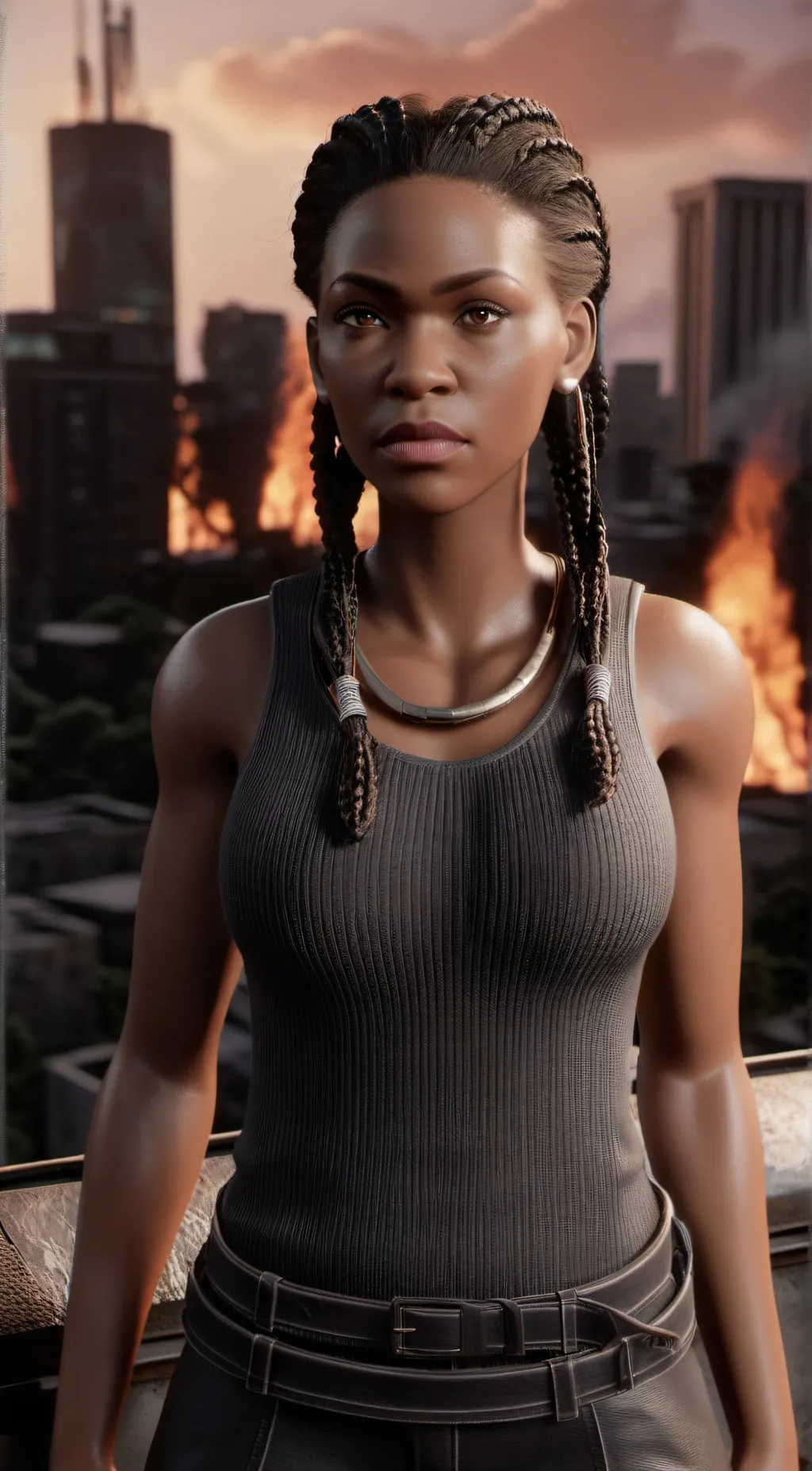 ai character: Mama background