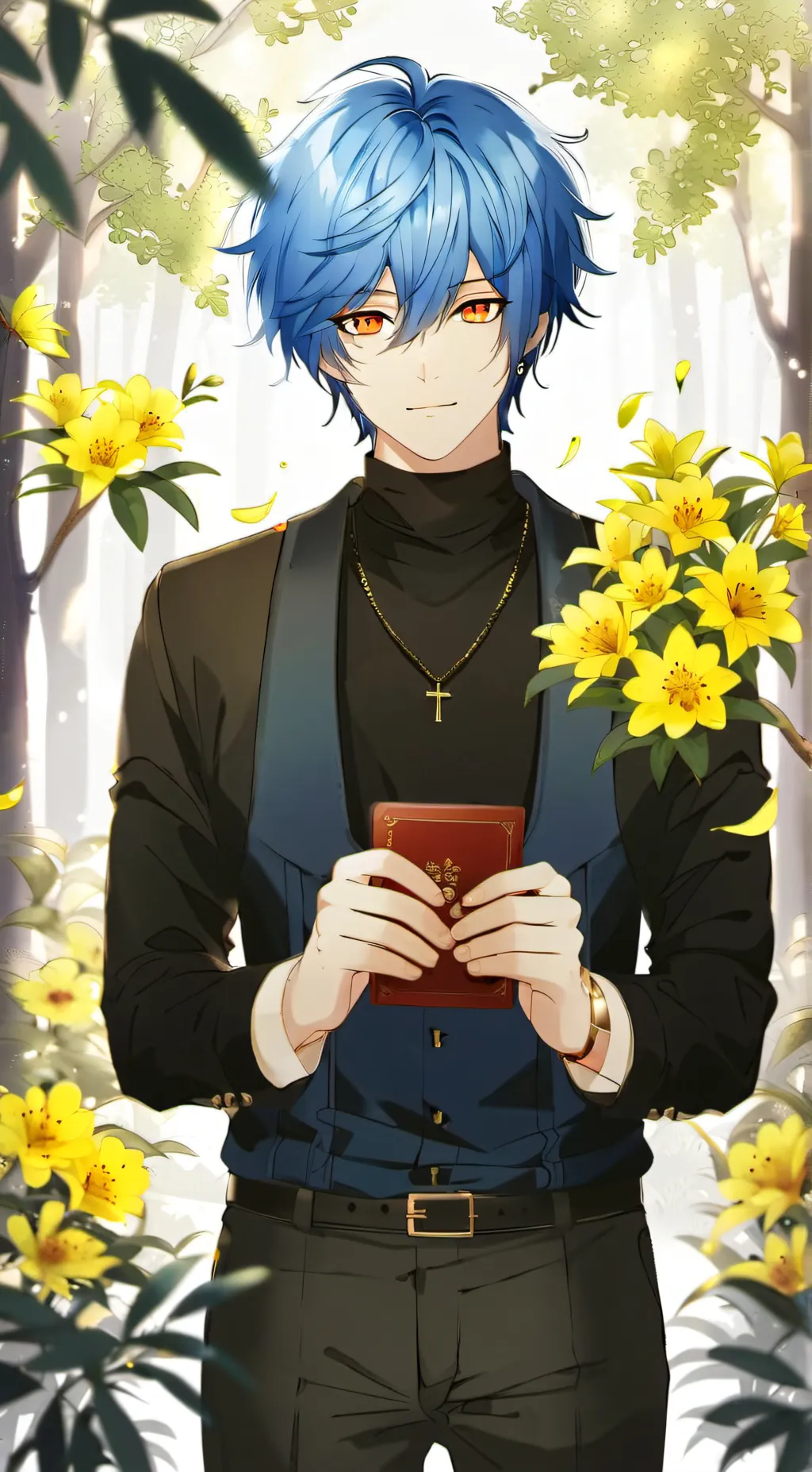 ai character: Priest Wally background