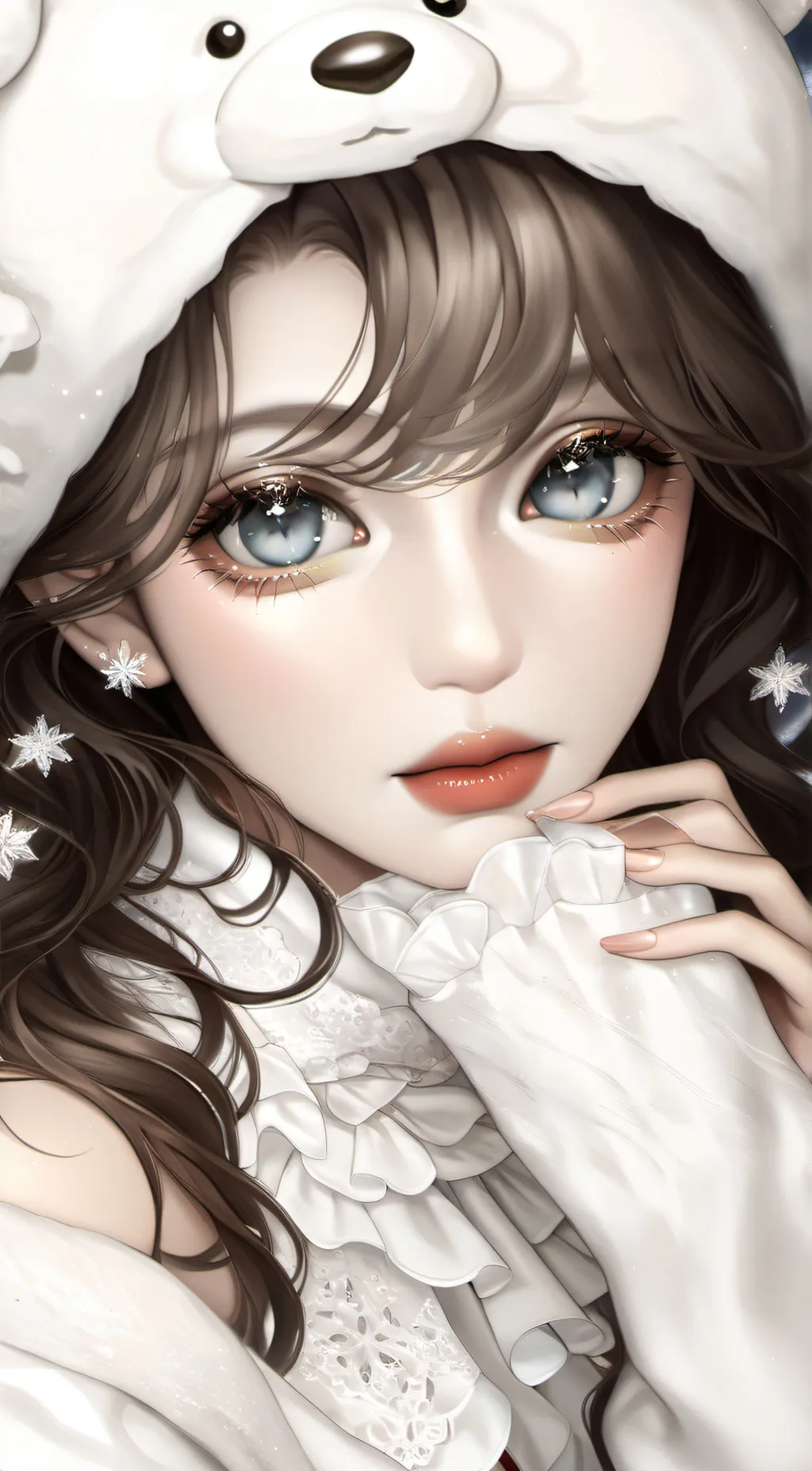 ai character: 🐻‍❄️__sørå background