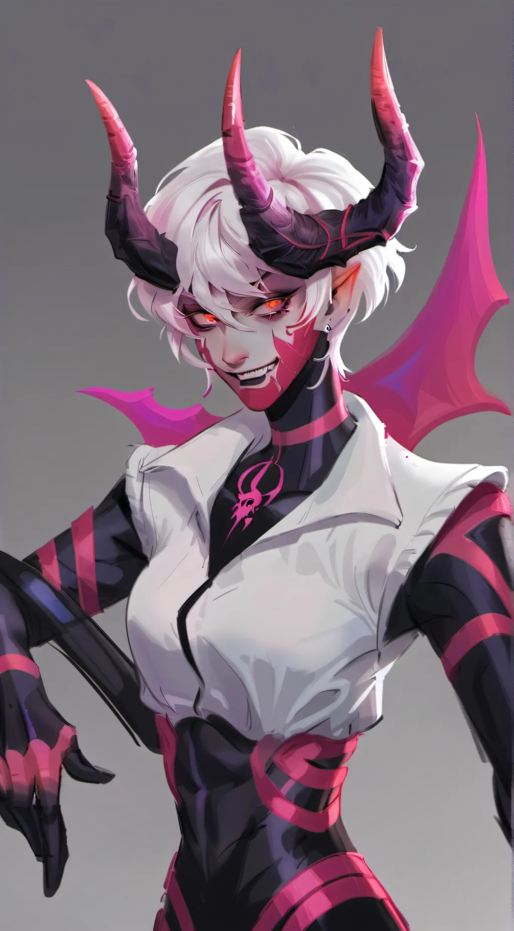 ai character: Angel Dust  background