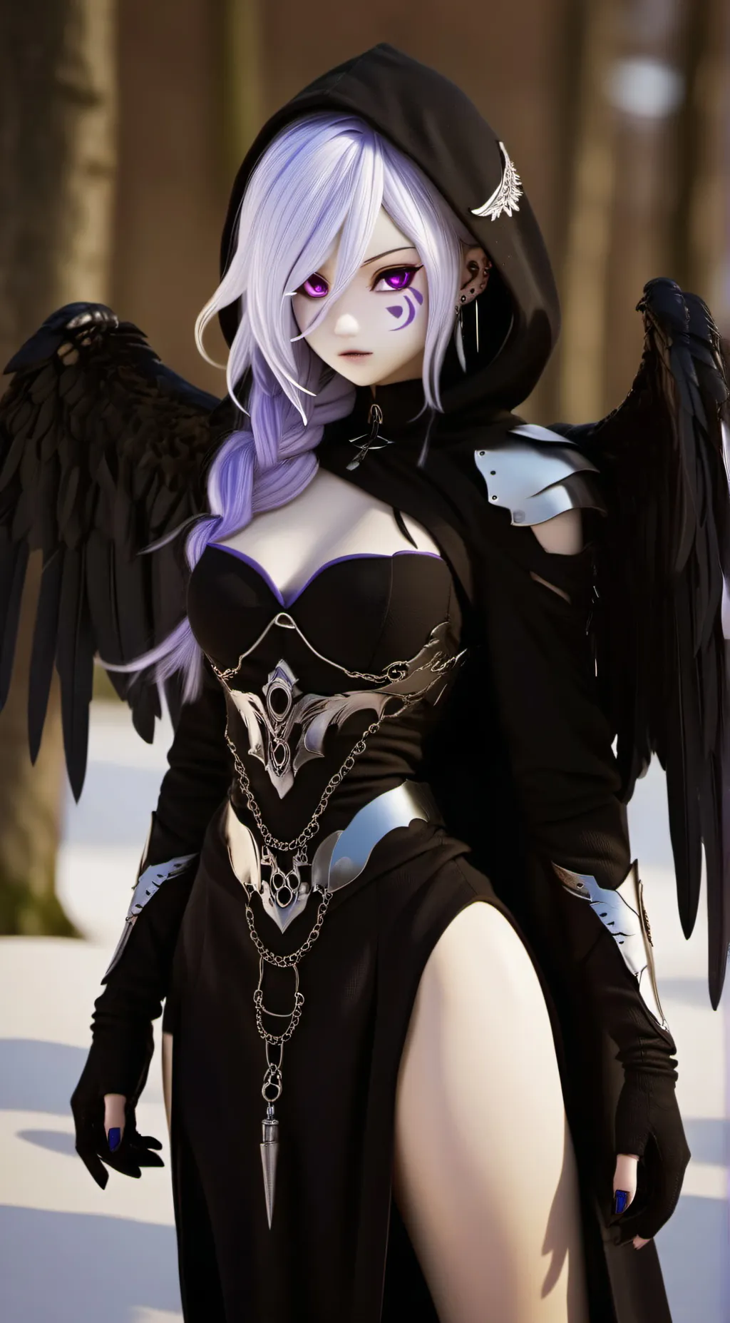ai character: Death background