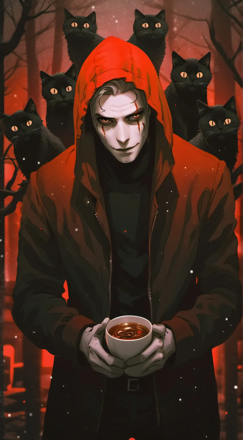ai character: creepypastas background