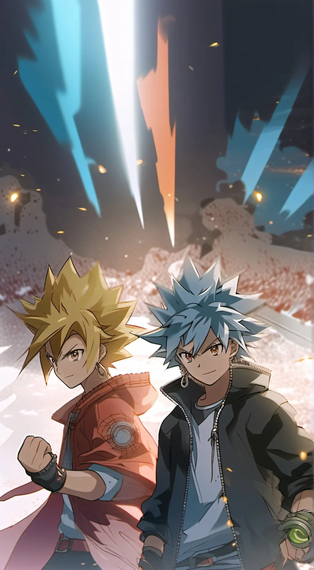 ai character: My star oshi no ko background