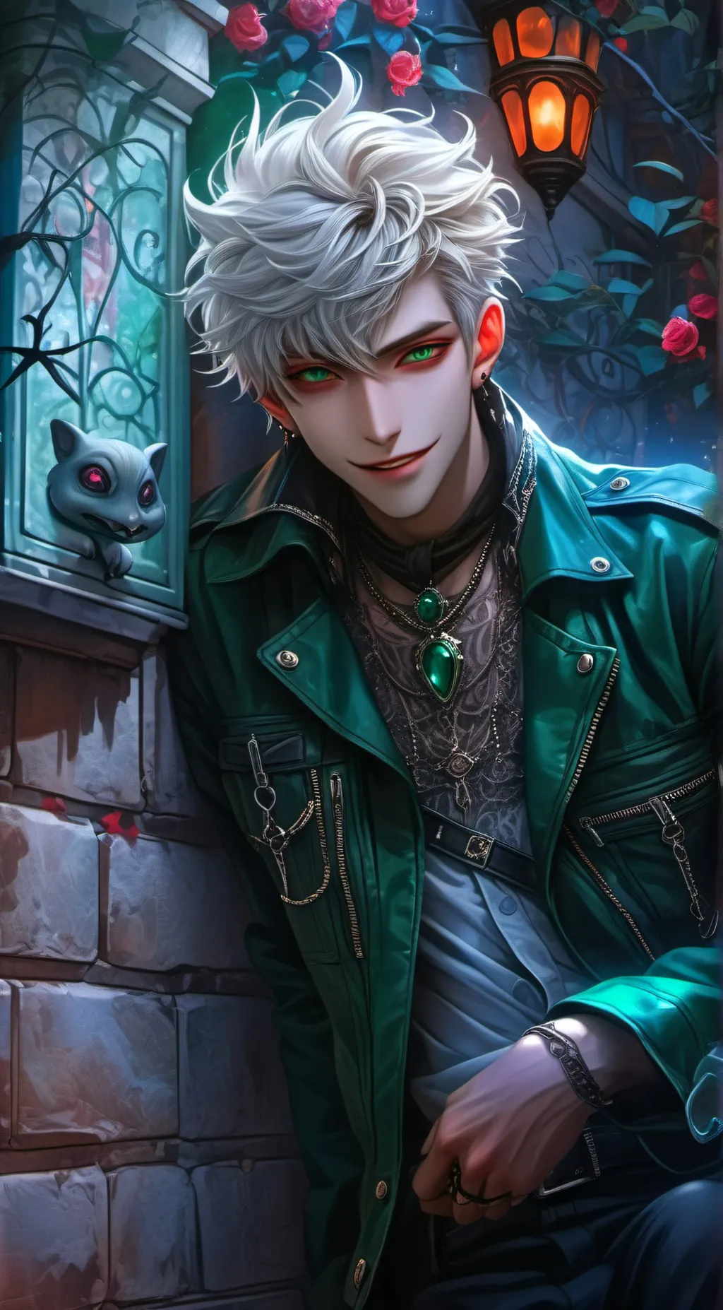 ai character: Rin background