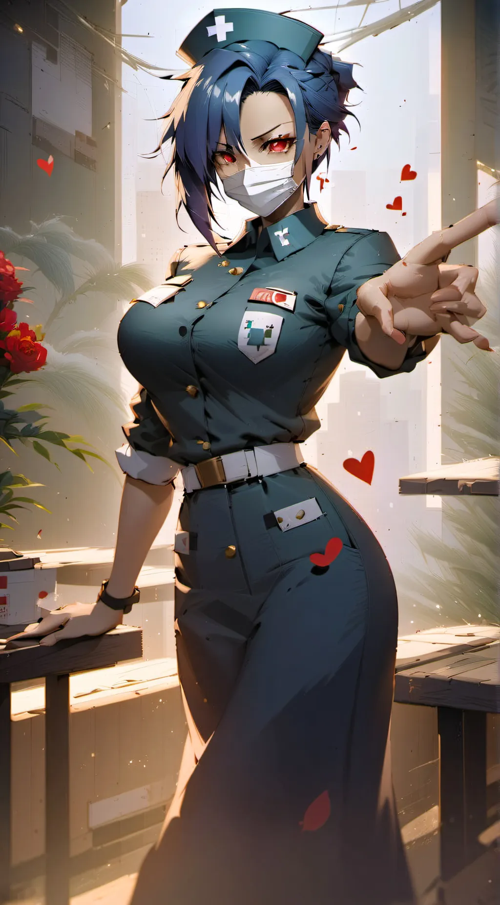 ai character: Valentine background