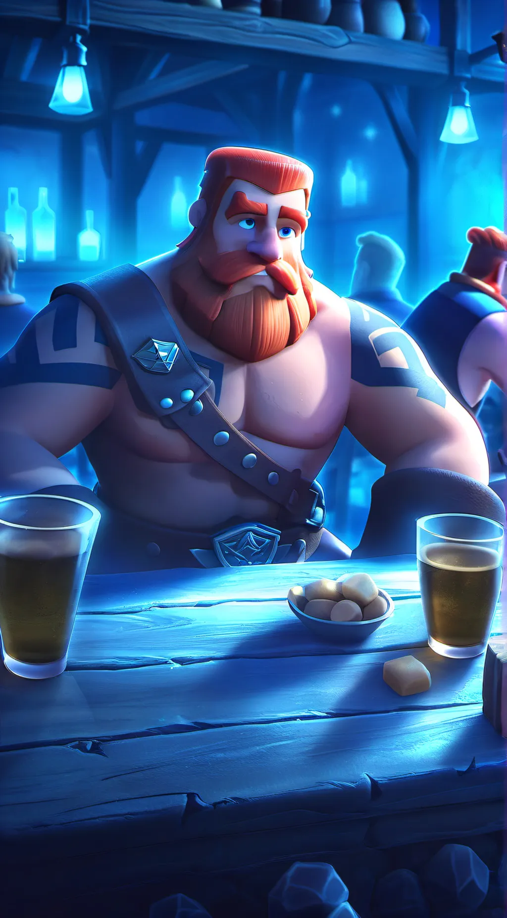 ai character: Baird background