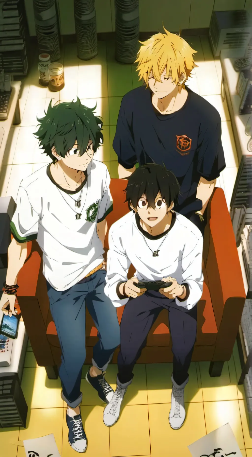 ai character: Mha background