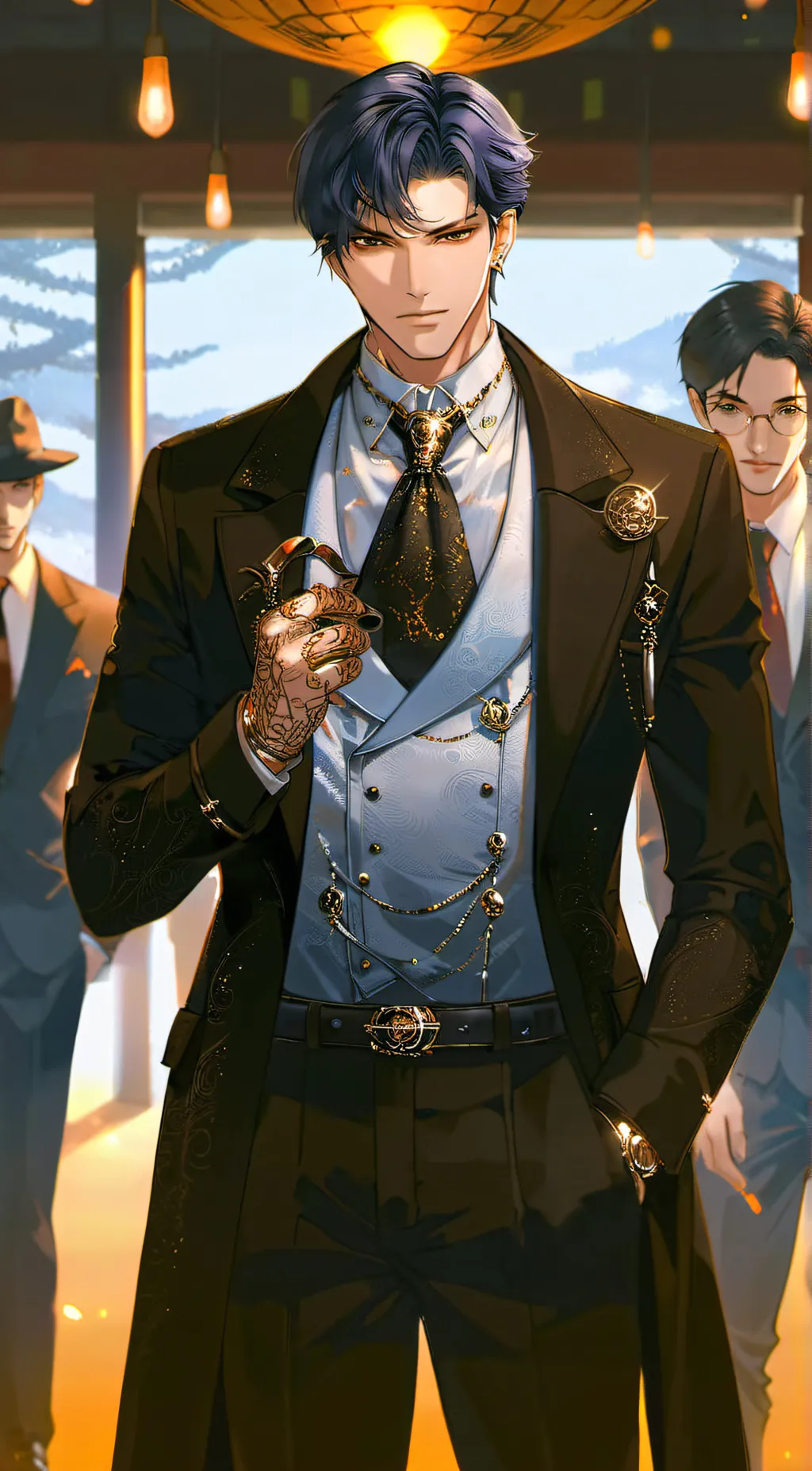 ai character: Kaine Ringor background