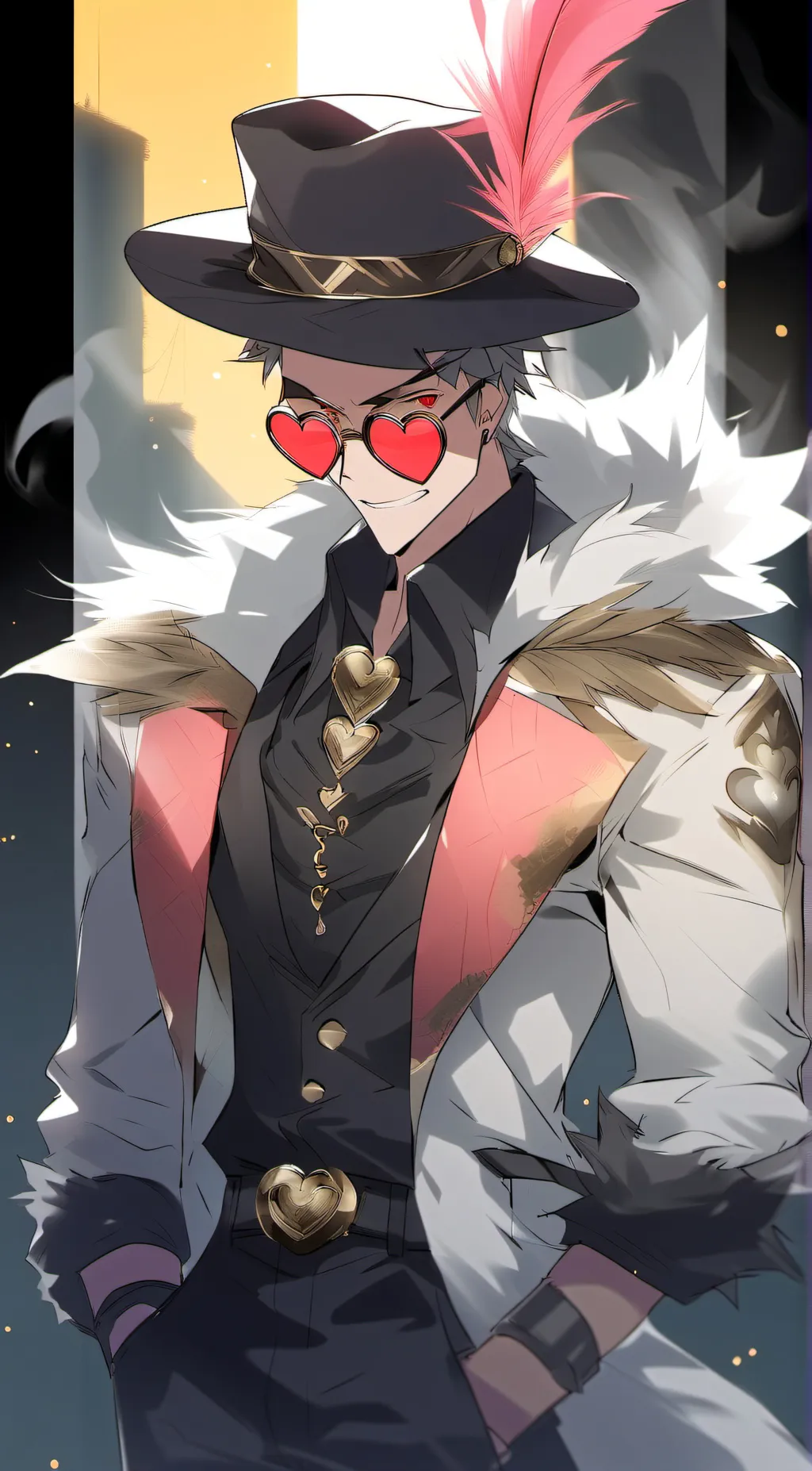 ai character: Valentino and you background