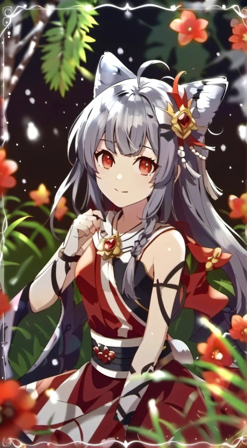 ai character: andrea background