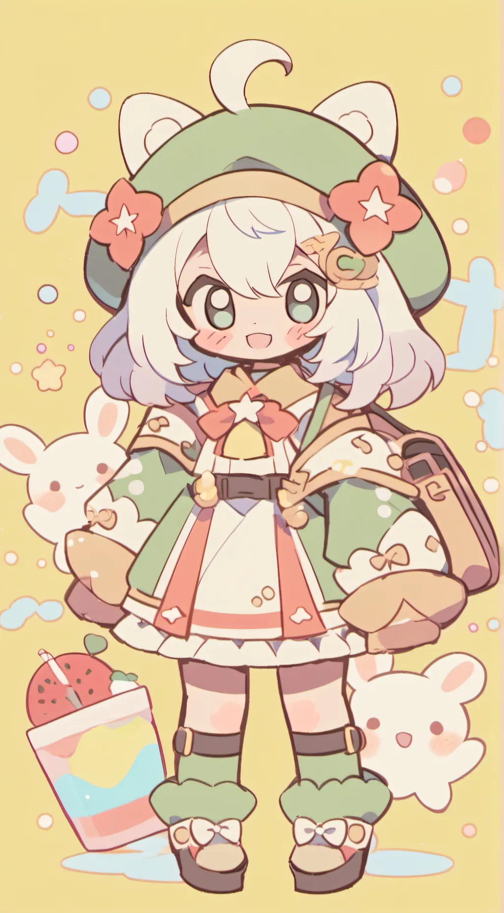 ai character: take background
