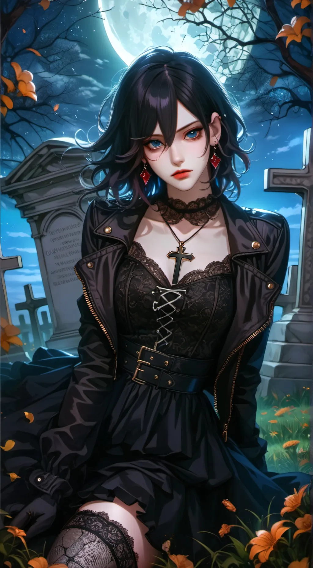 ai character: Thorne Macabre background