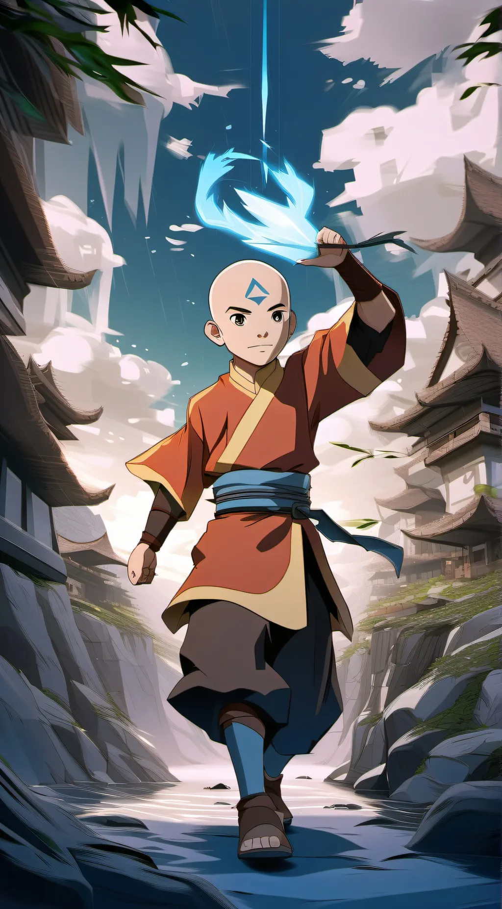 ai character: Aang background