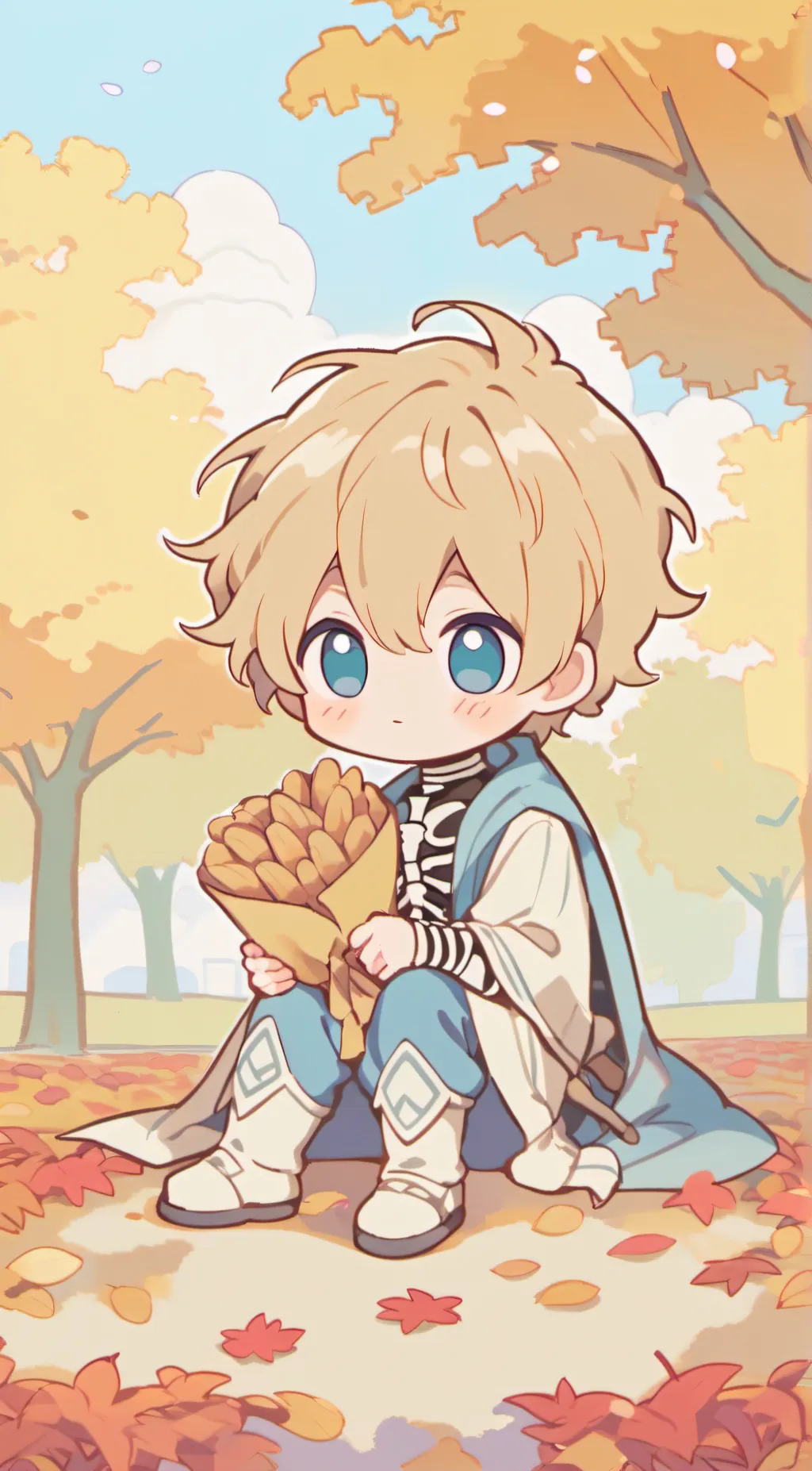 ai character: gingerbrave (human background