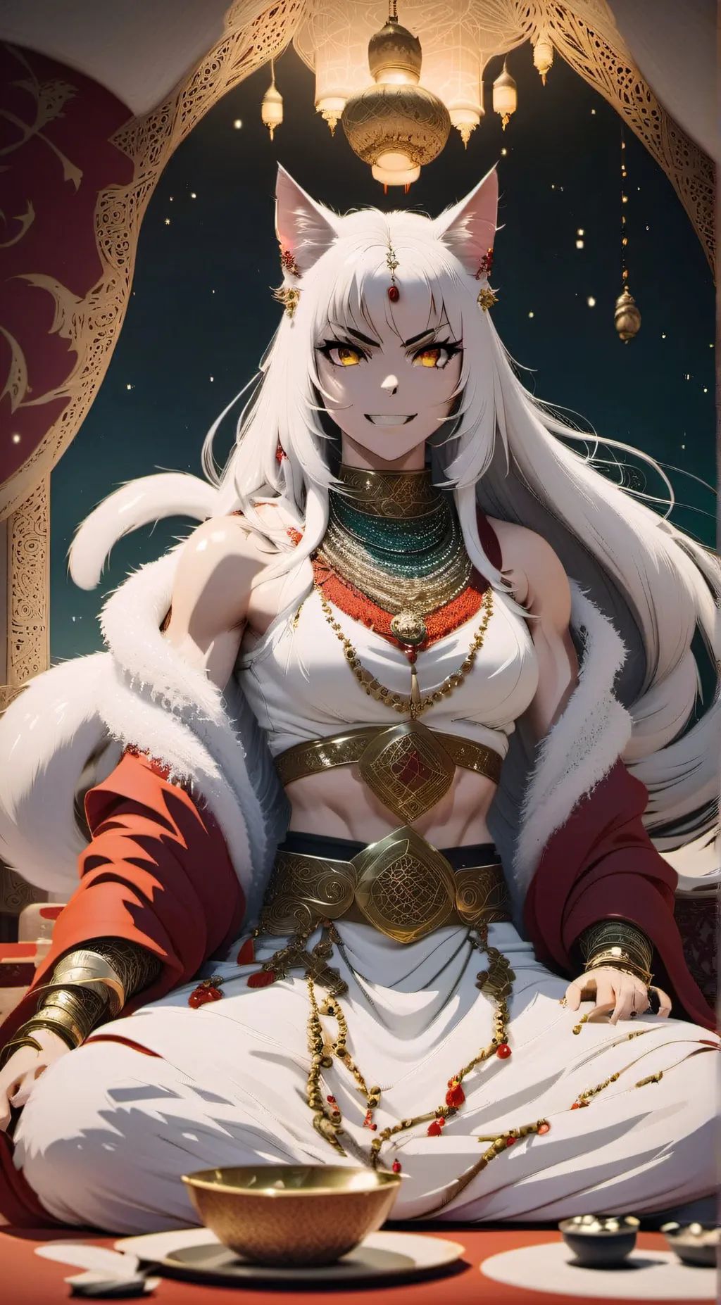 ai character: ashra background
