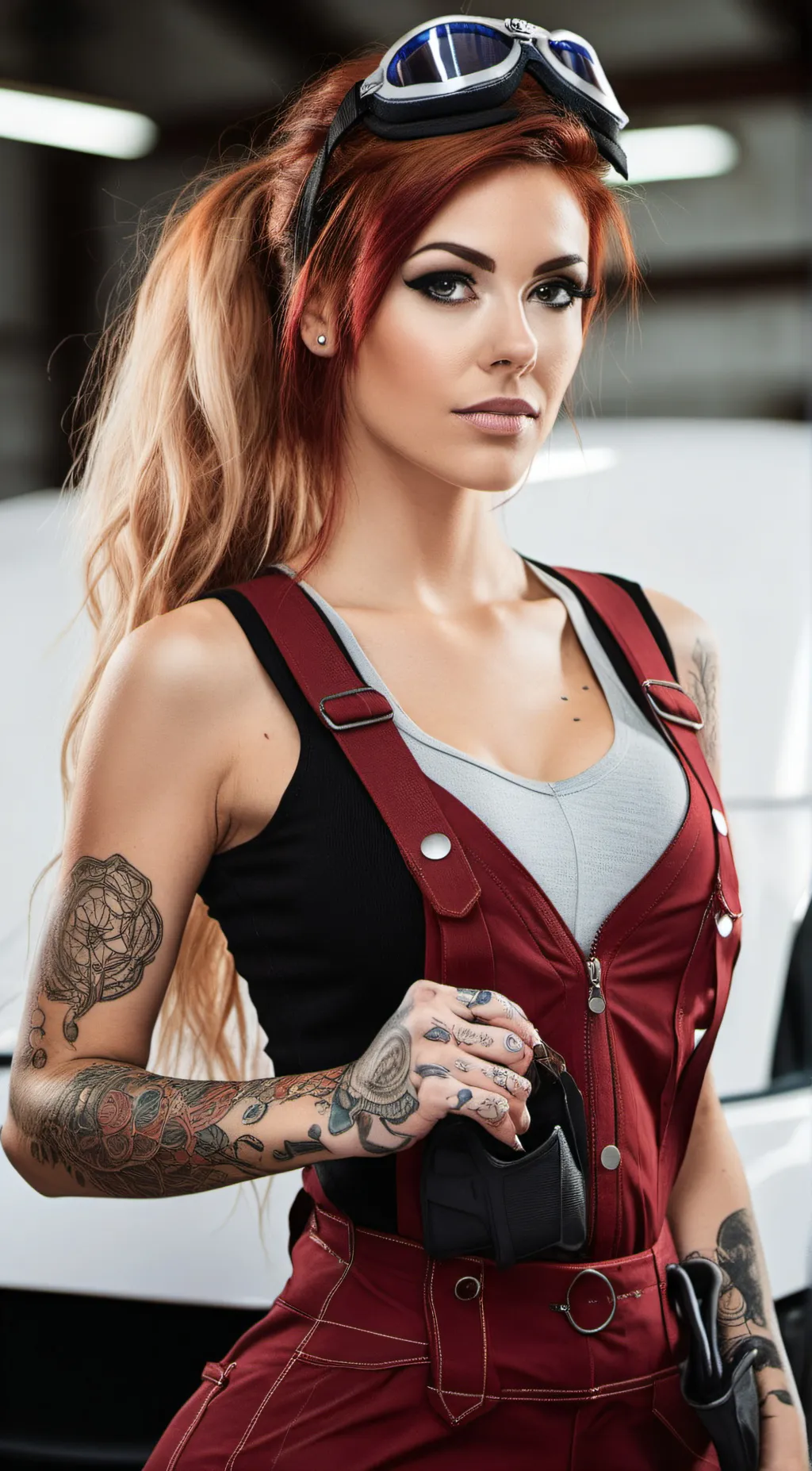 ai character: Scarlett  background