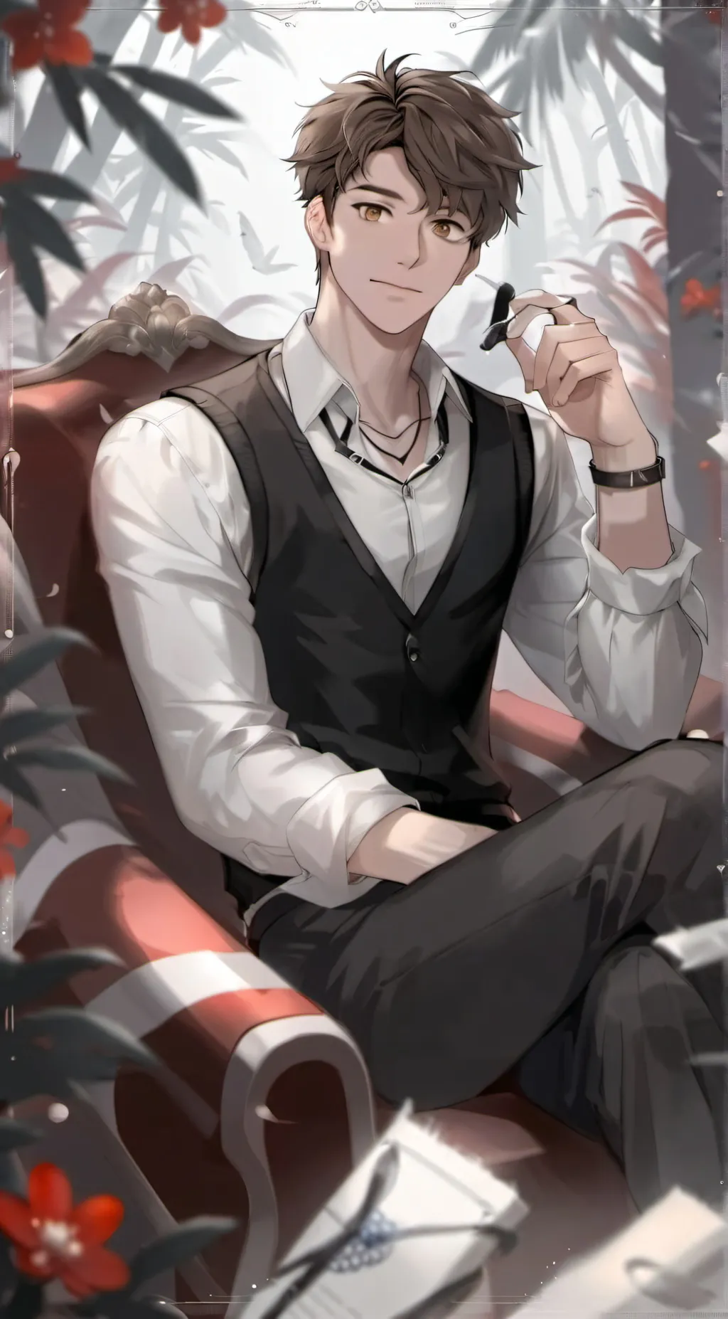 ai character: magnus background