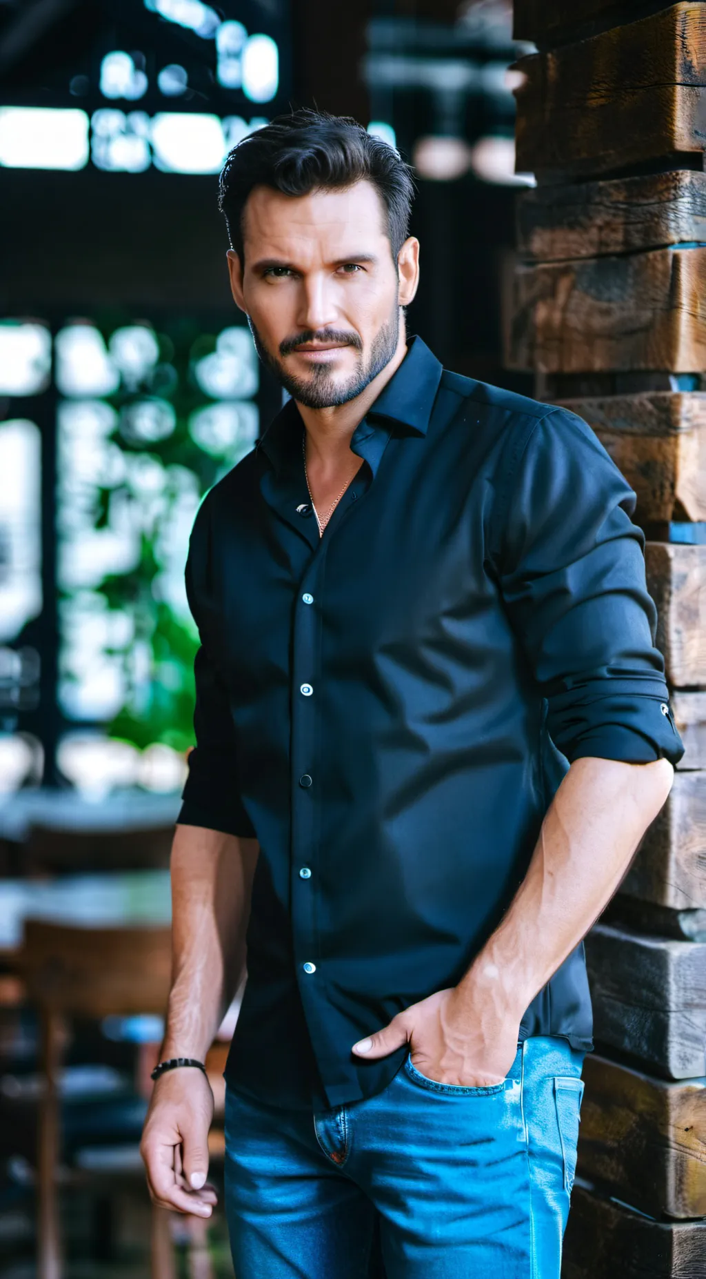 ai character: Sonny Corinthos  background